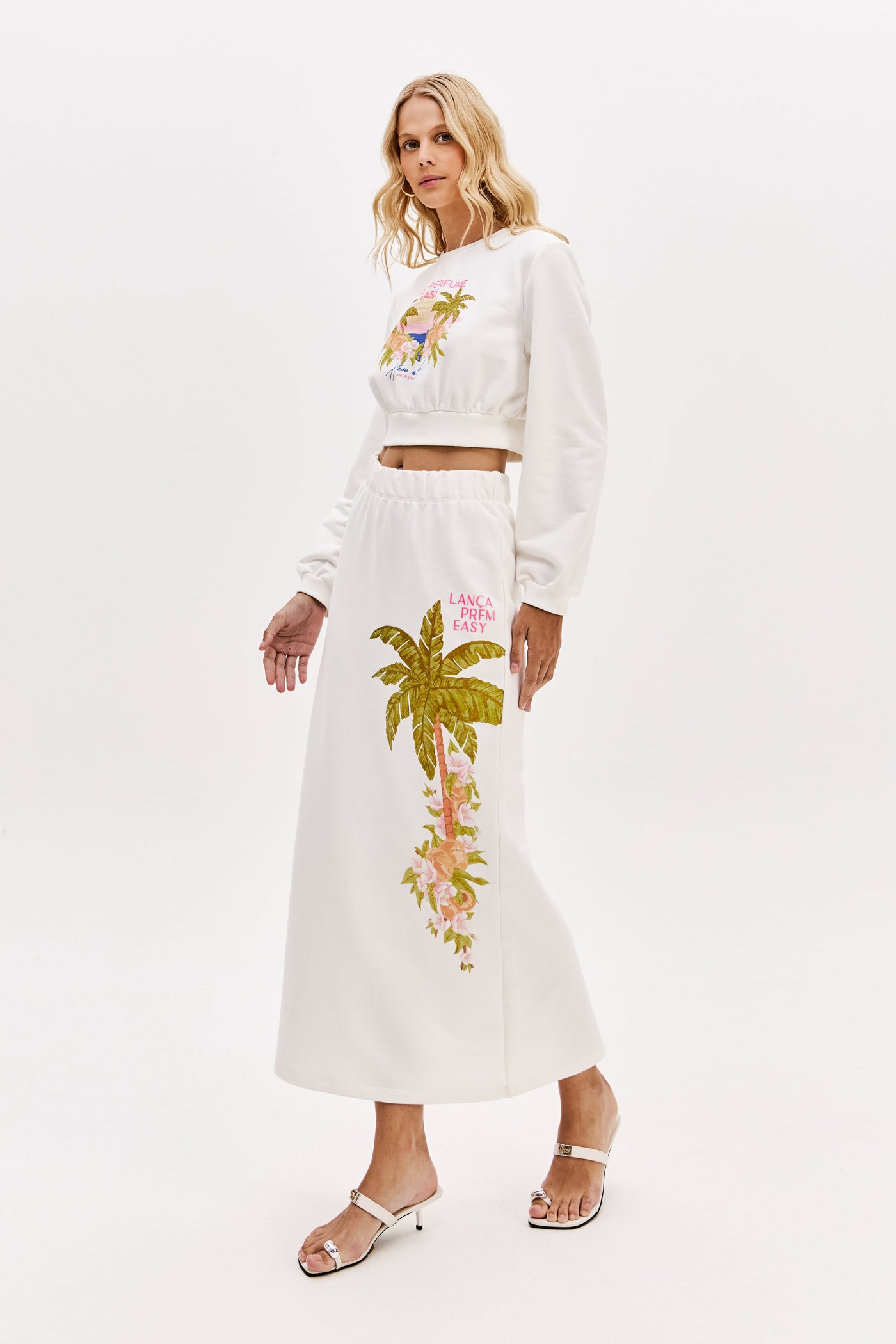 Skirt Super Mídi High Waist