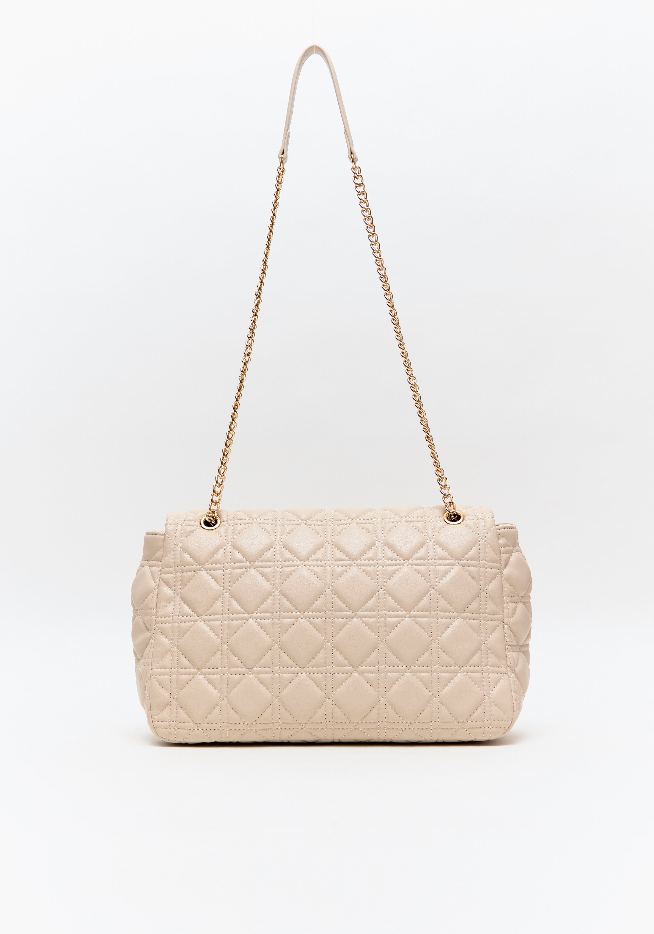 Handbag with Chain Shoulder Strap