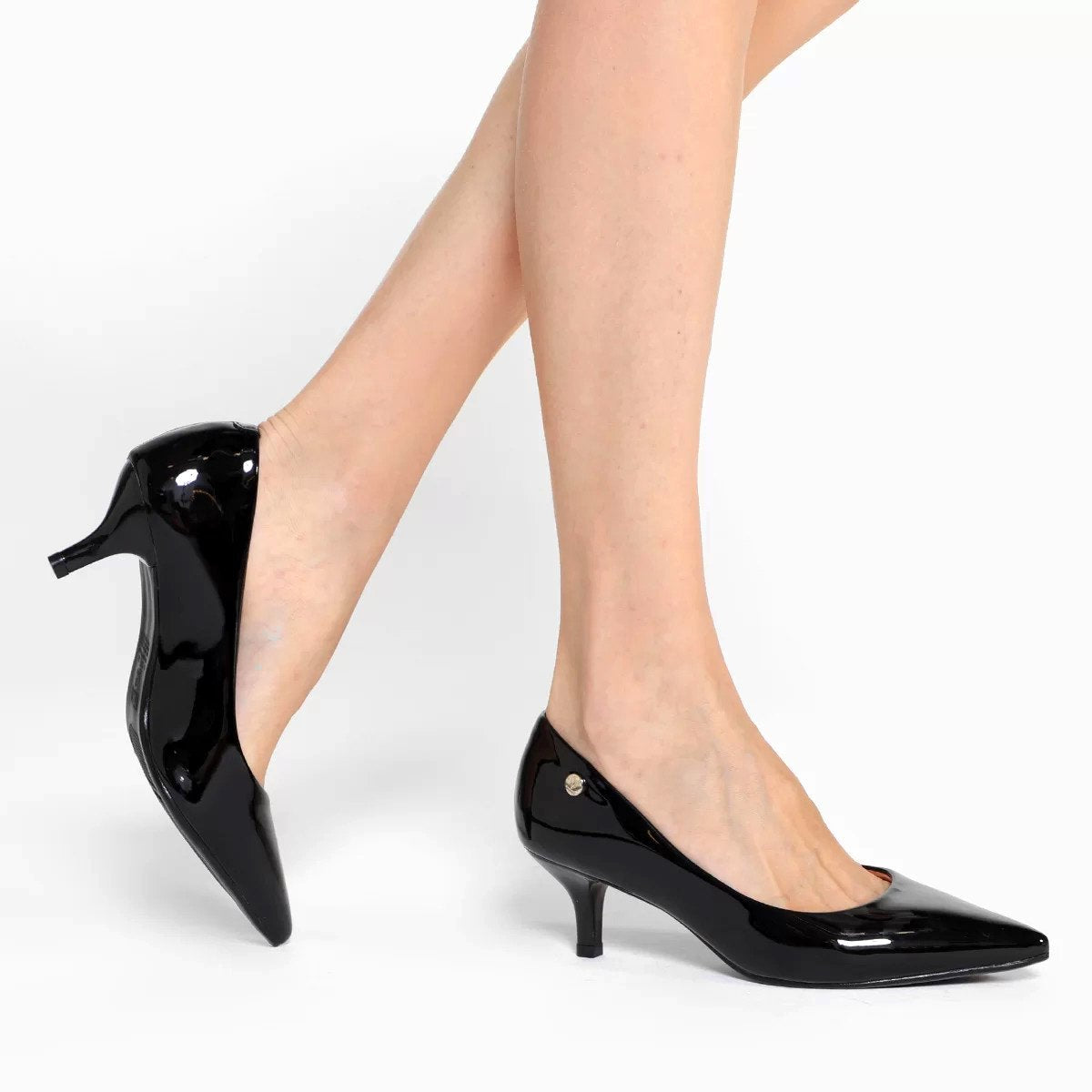 Scarpin Verniz Vizzano Black