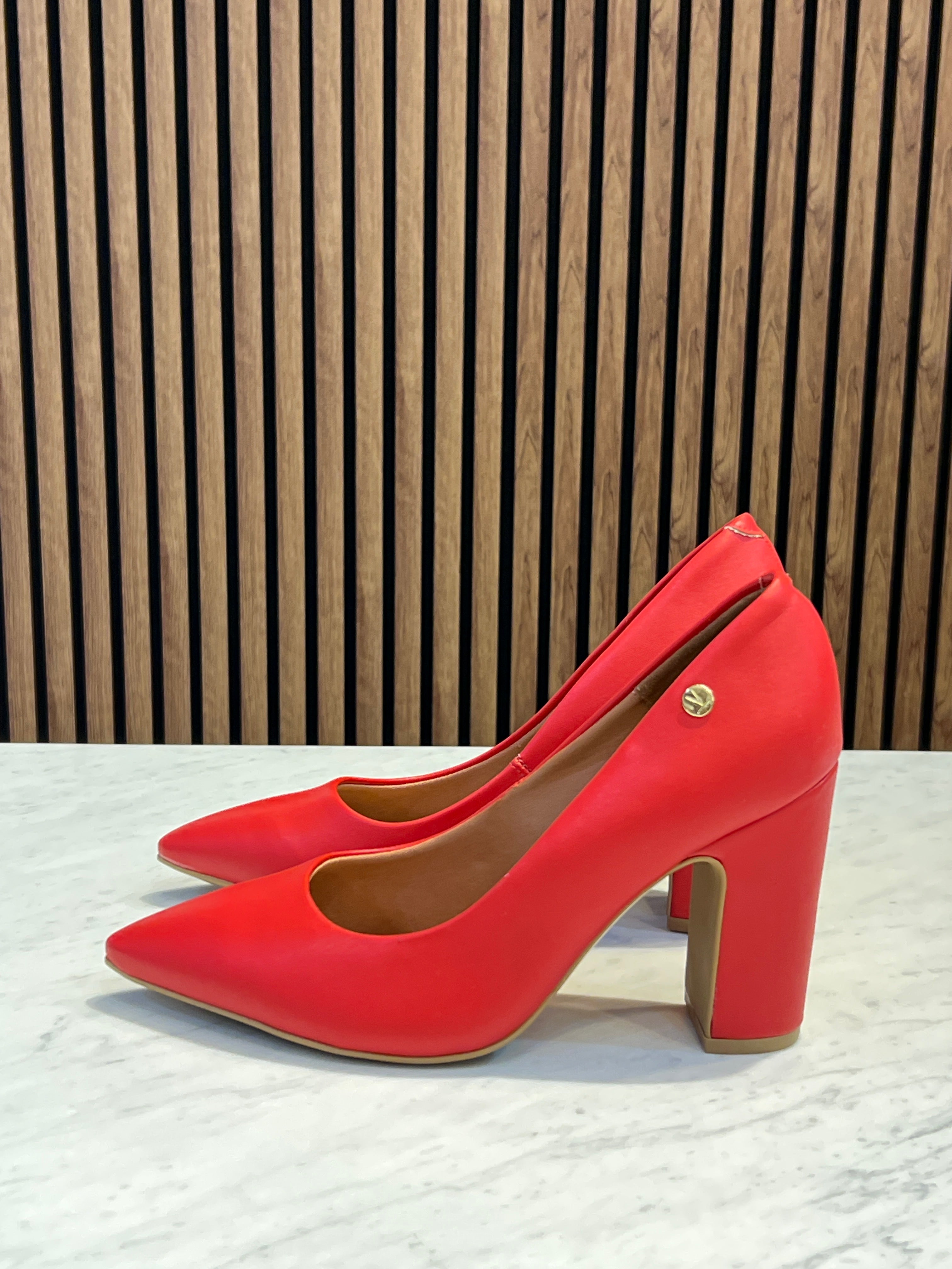 Scarpin Pelica Vizzano Block Red