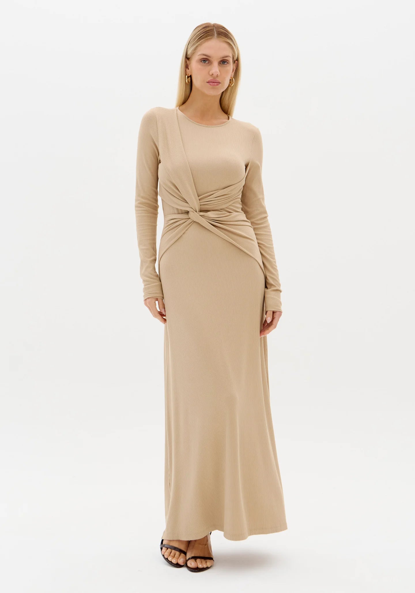 Dress with Front Twist