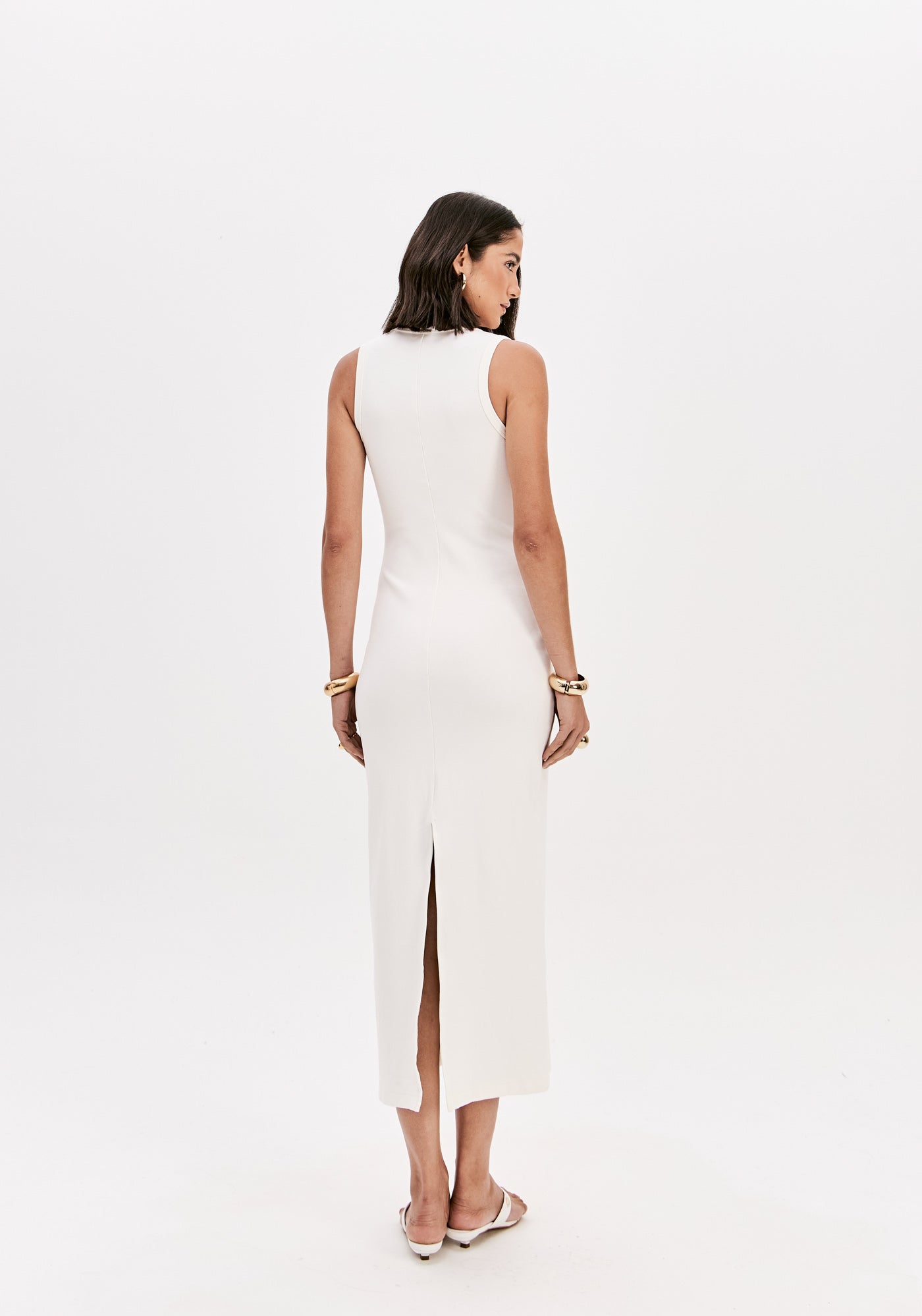 Sleeveless Super Mídi Dress