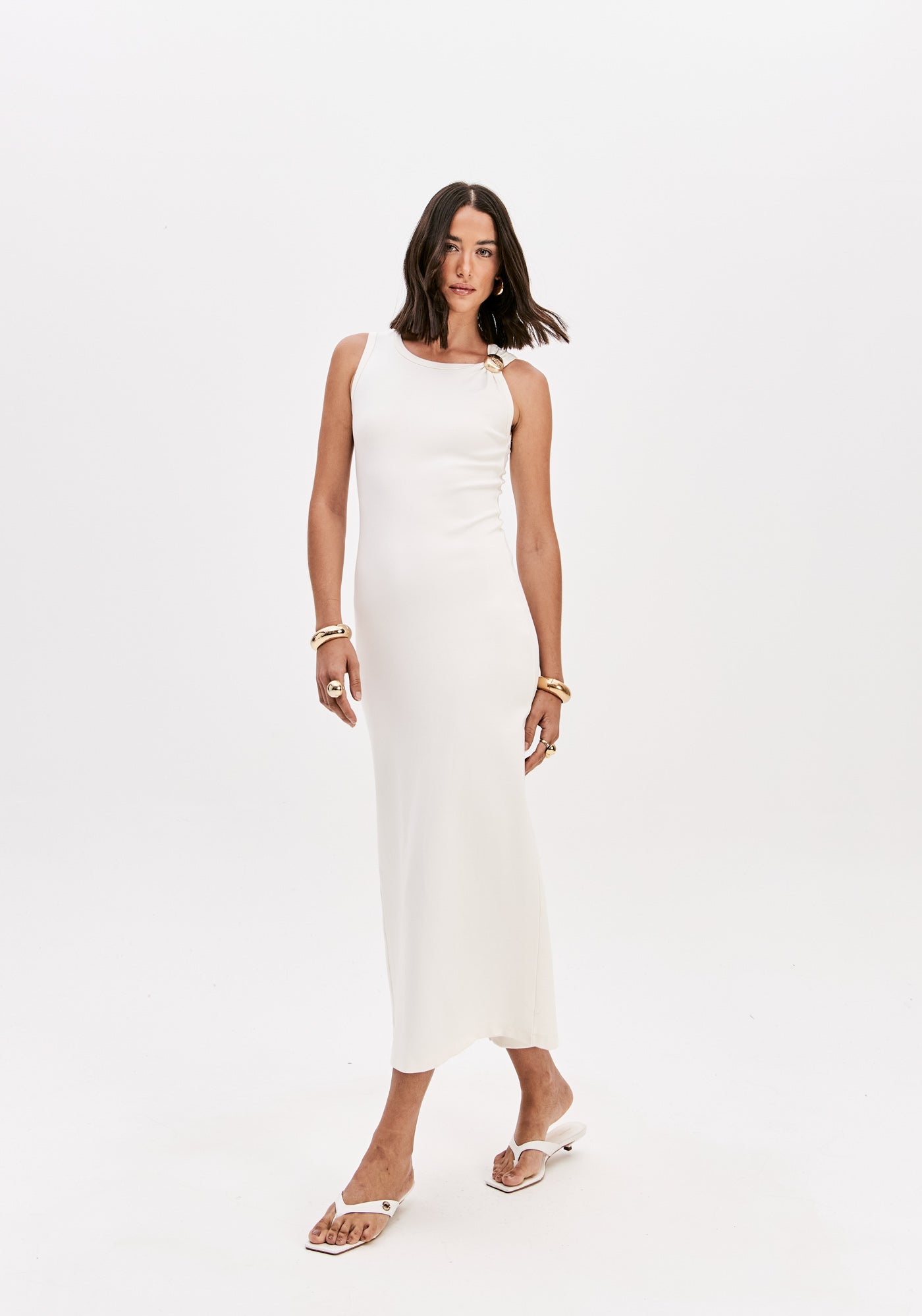 Sleeveless Super Mídi Dress
