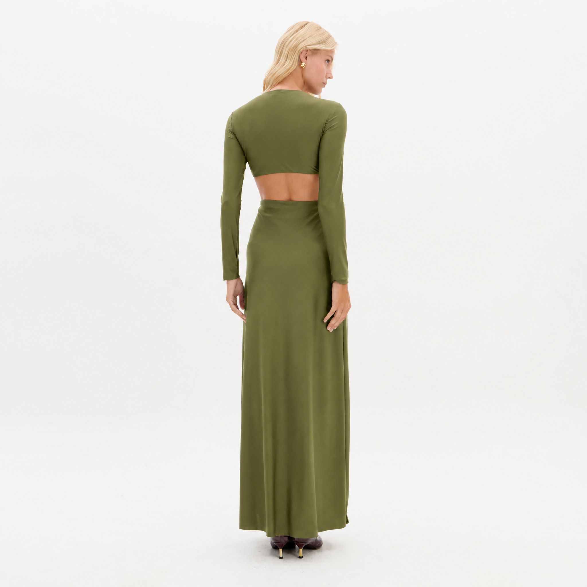 Long Dress With Cut Out