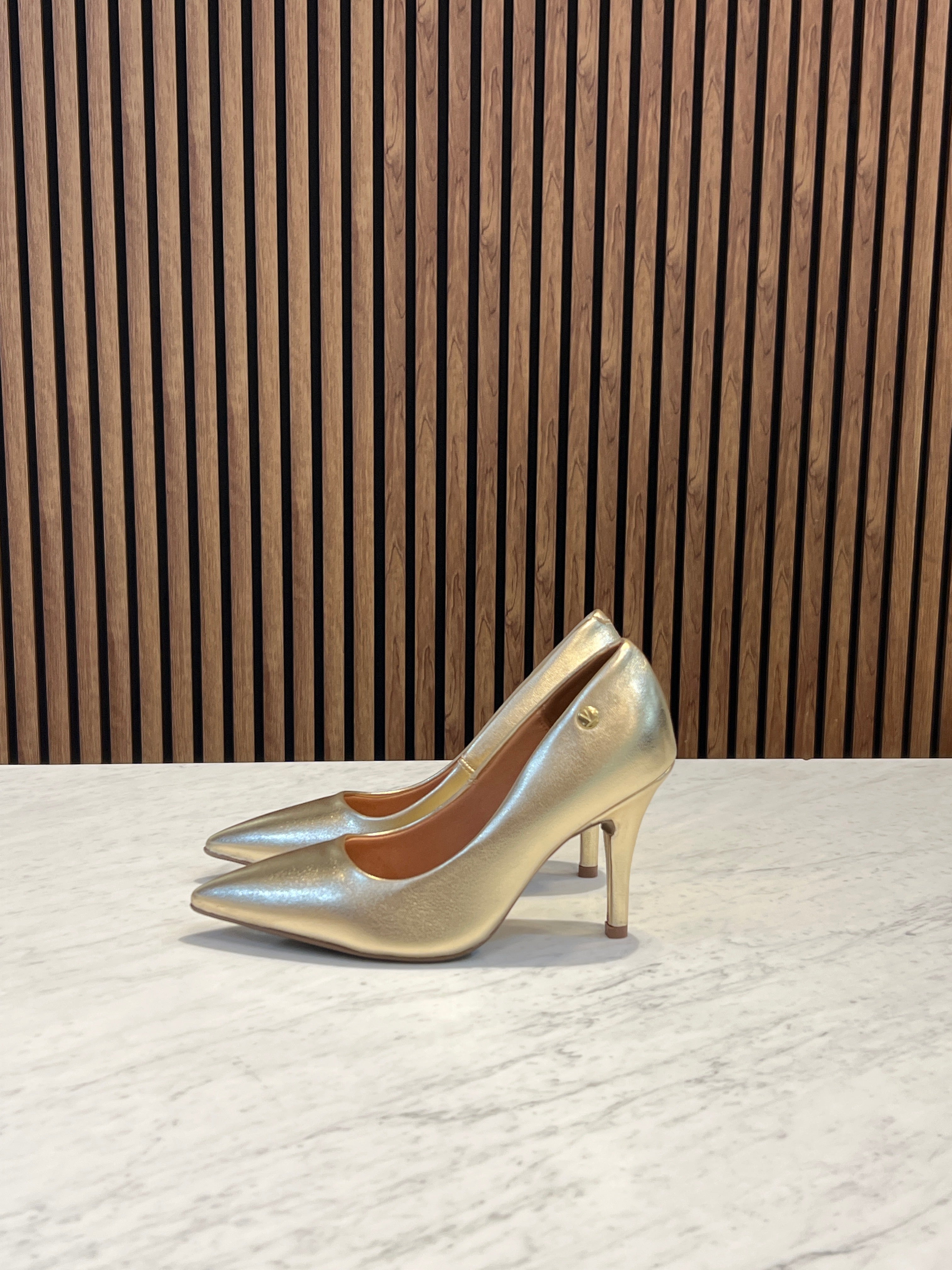 Scarpin Pelica Vizzano Metallic Gold