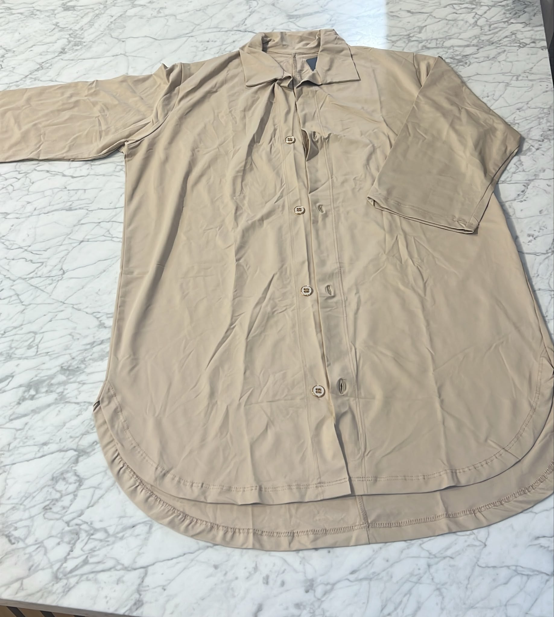 Chemise Beige