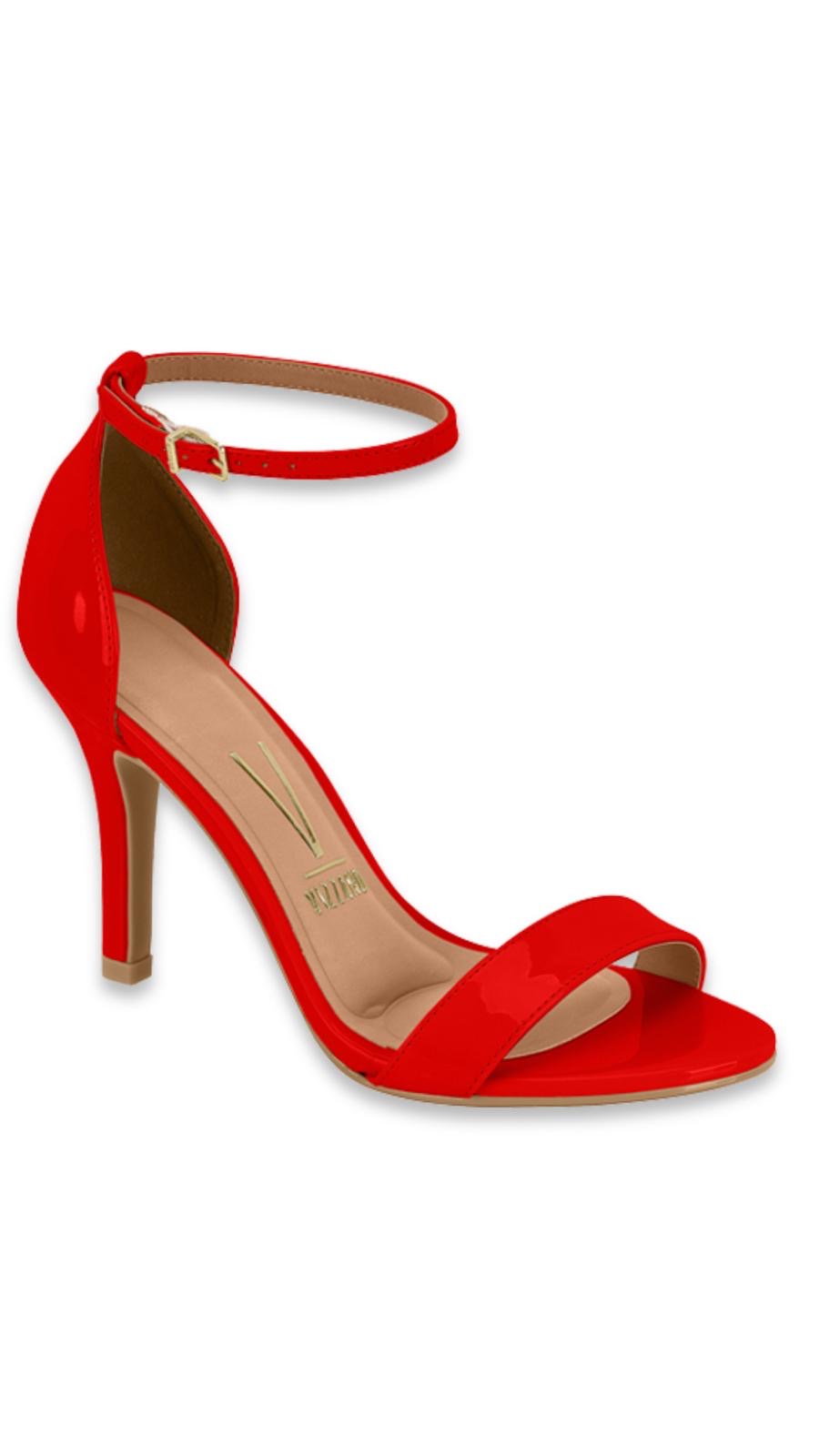 Sandal Vizzano Red Verniz