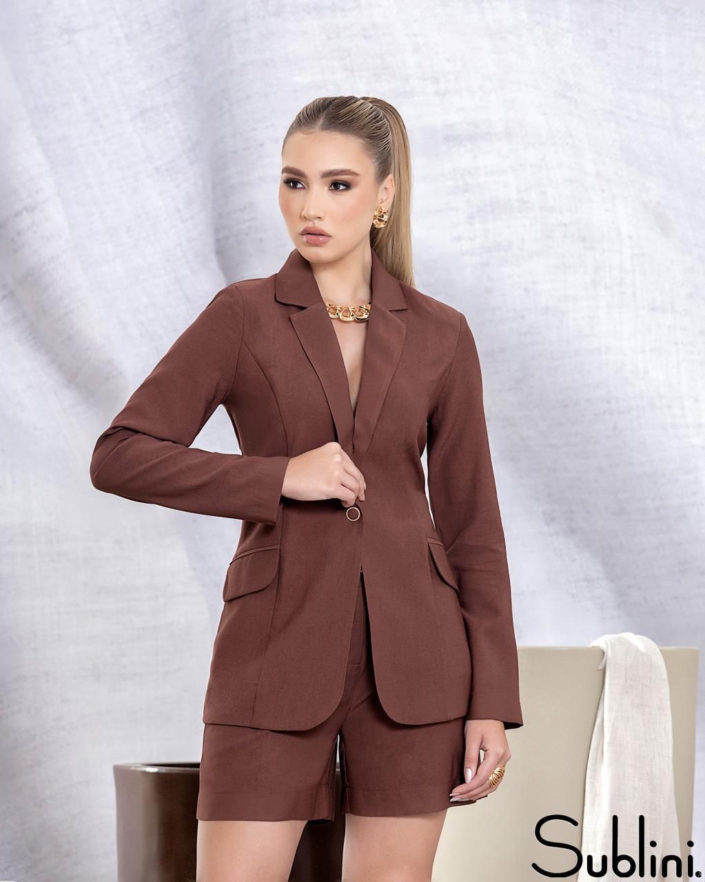 2 Piece Set Short and Blazer