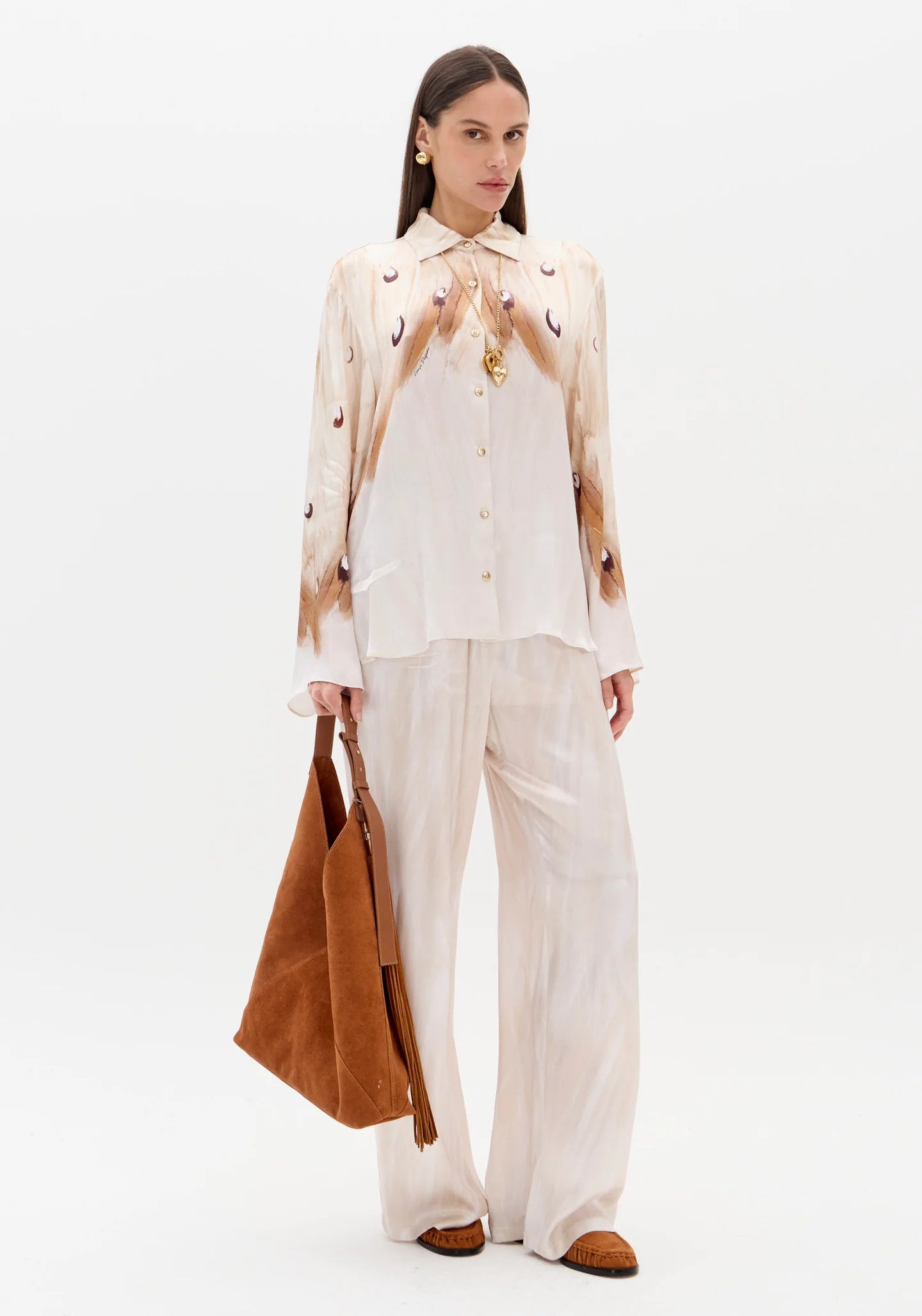 Printed Long-Sleeve Shirt