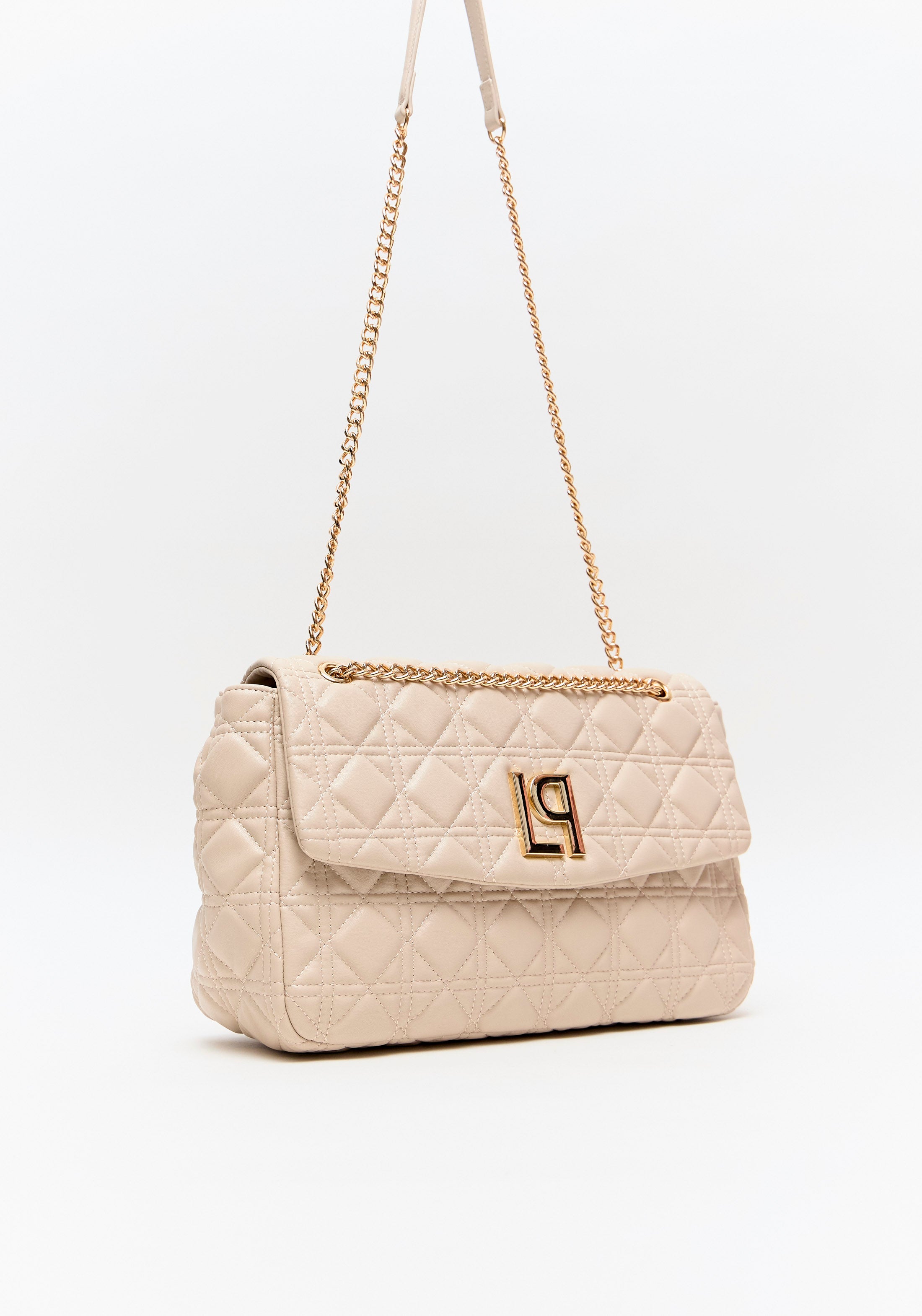 Handbag with Chain Shoulder Strap
