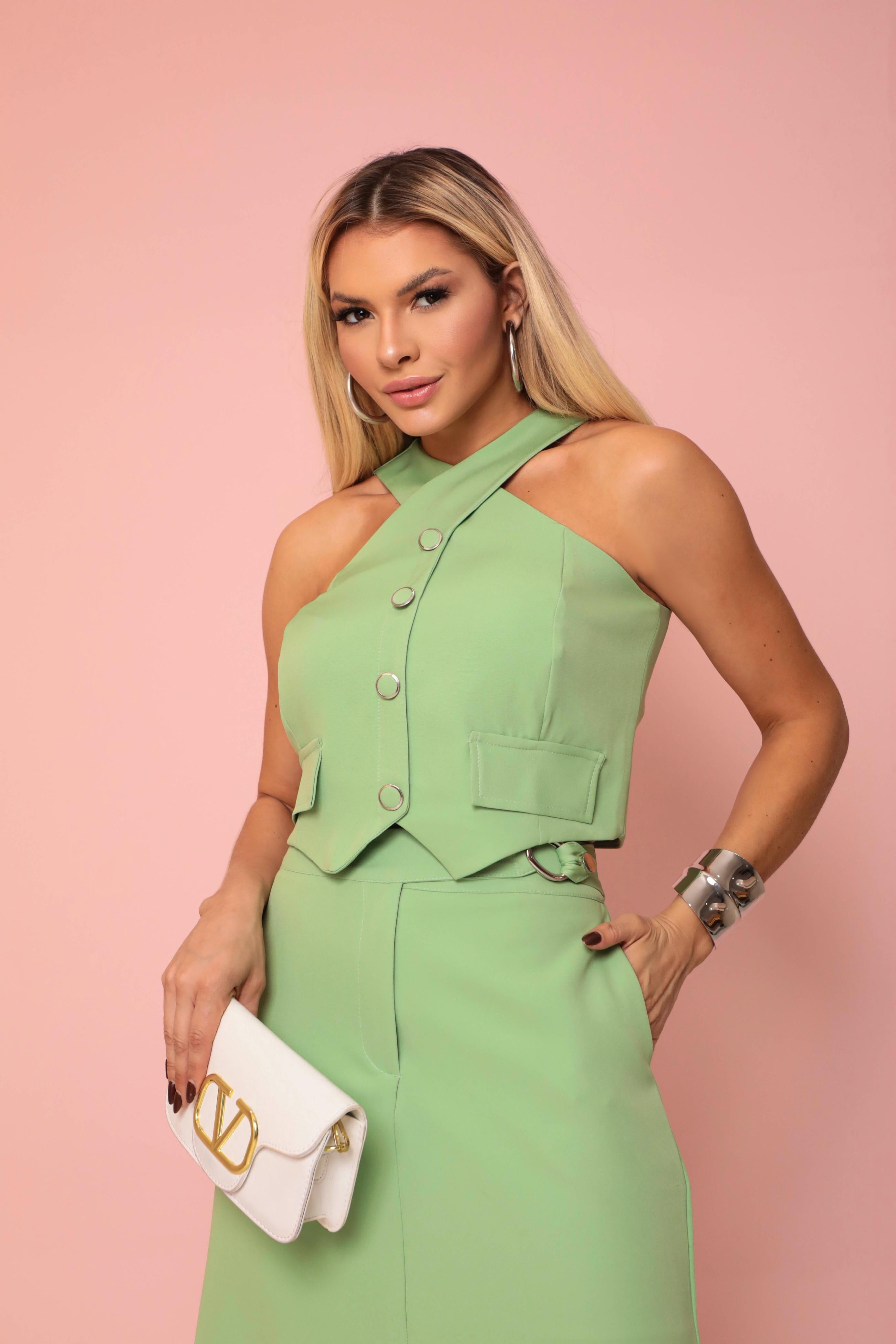 2 Piece Set Skirt and Blouse