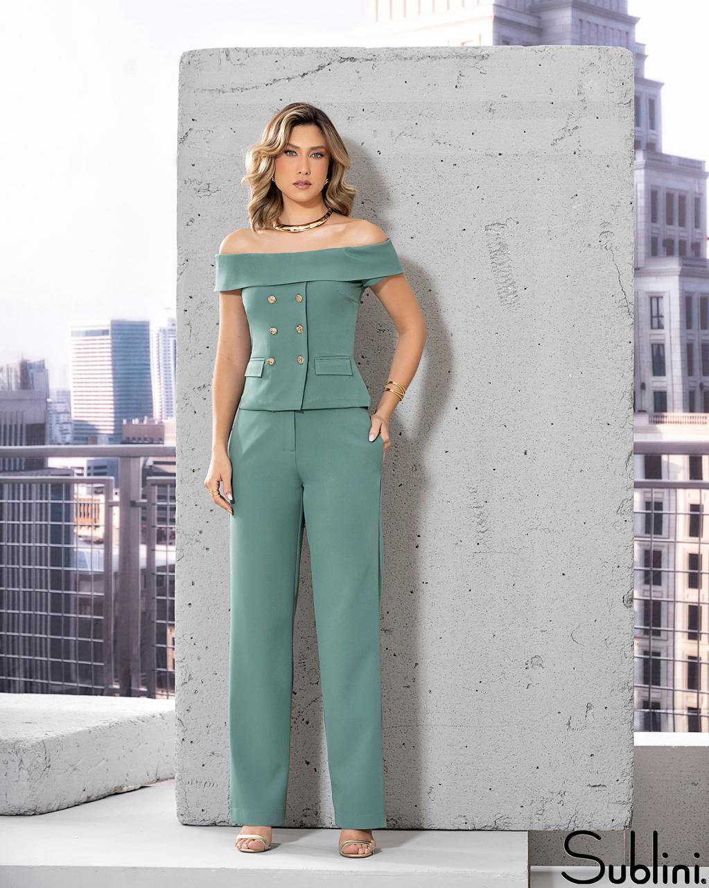 2 Piece Set Pants and Blouse Joyce