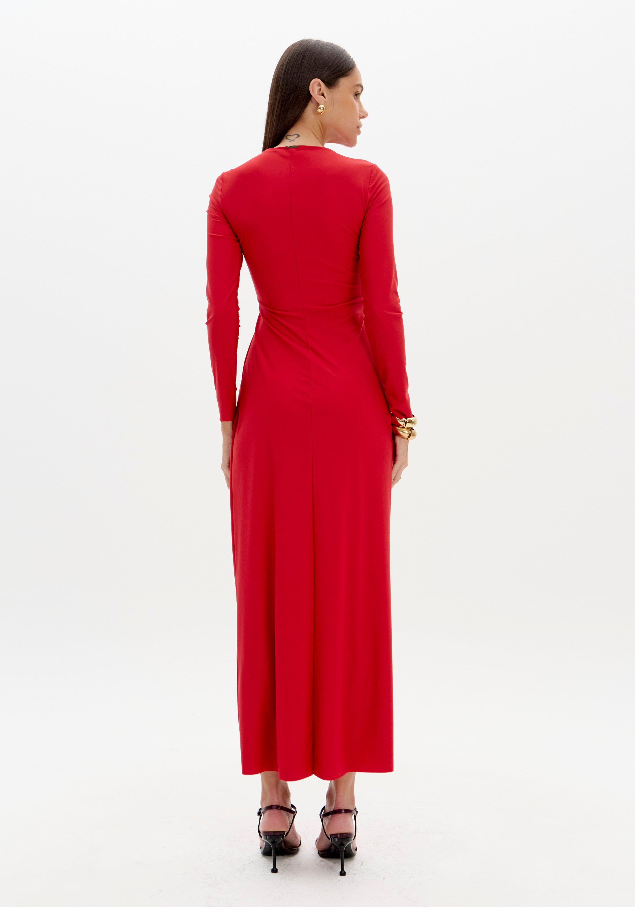 Lorena Long-Sleeve Dress