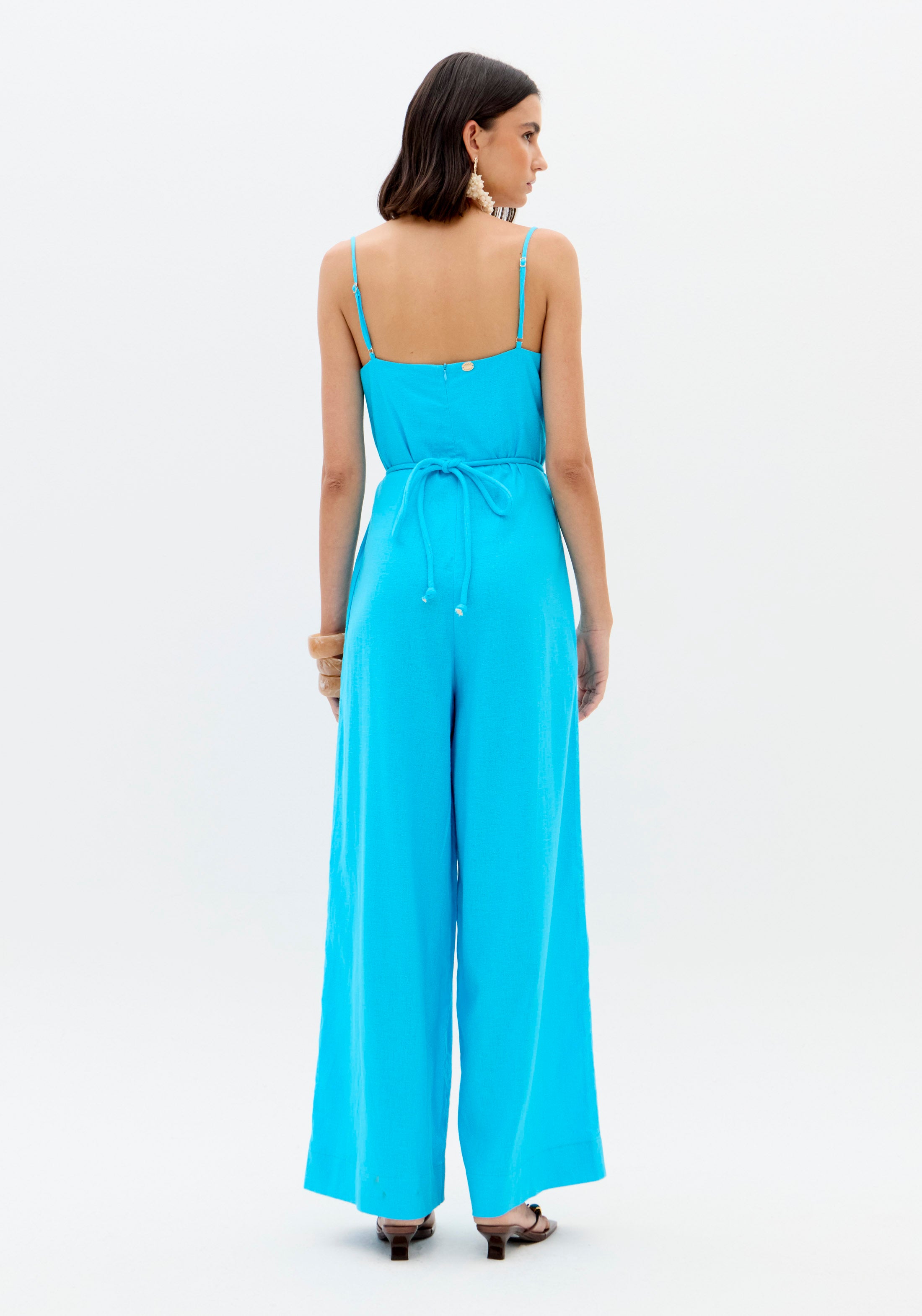 Jumpsuit Strap Wide Leg