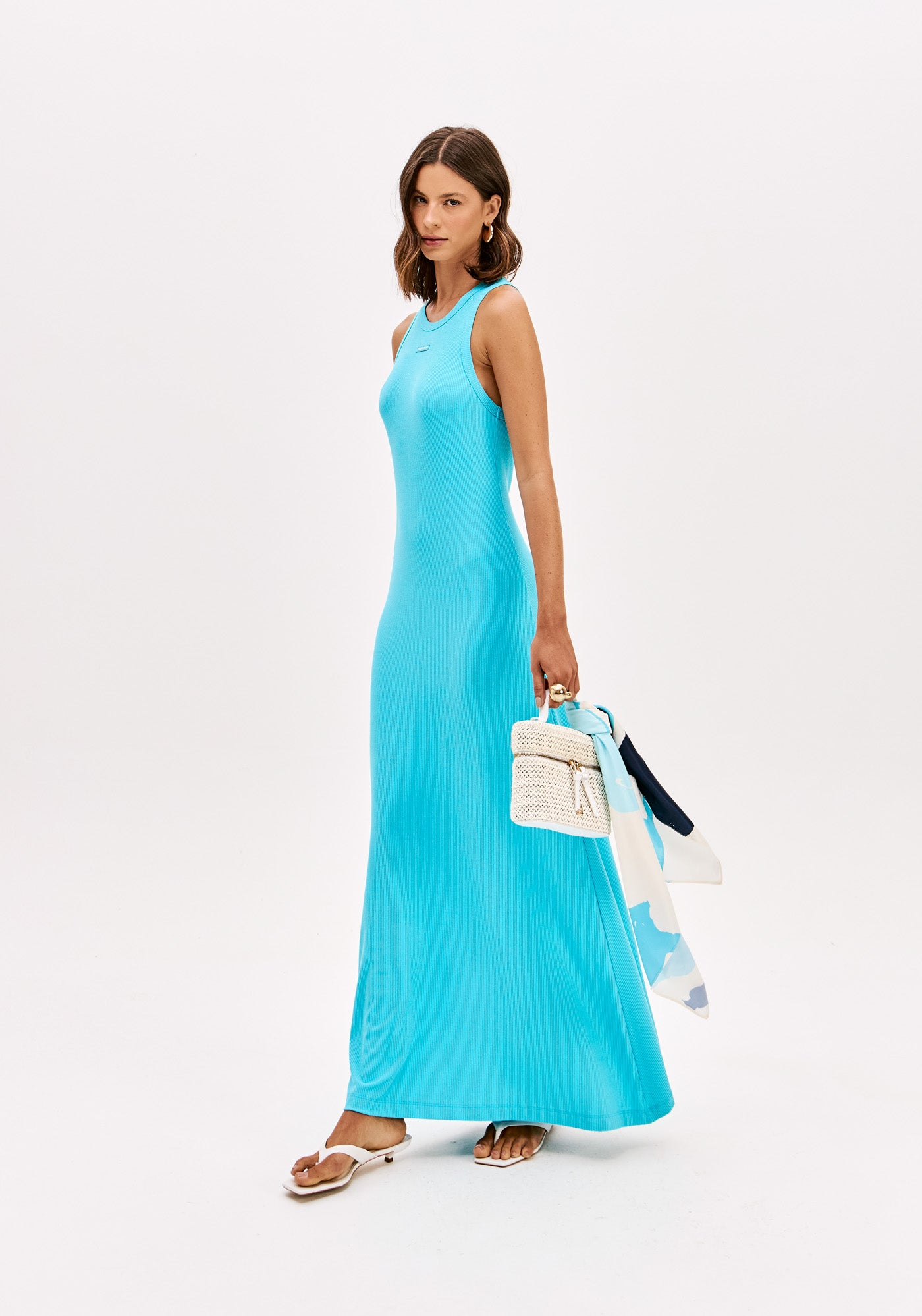Dress Ribbed Super Mídi Sleeveless