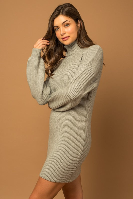 Sweater Dress Grey