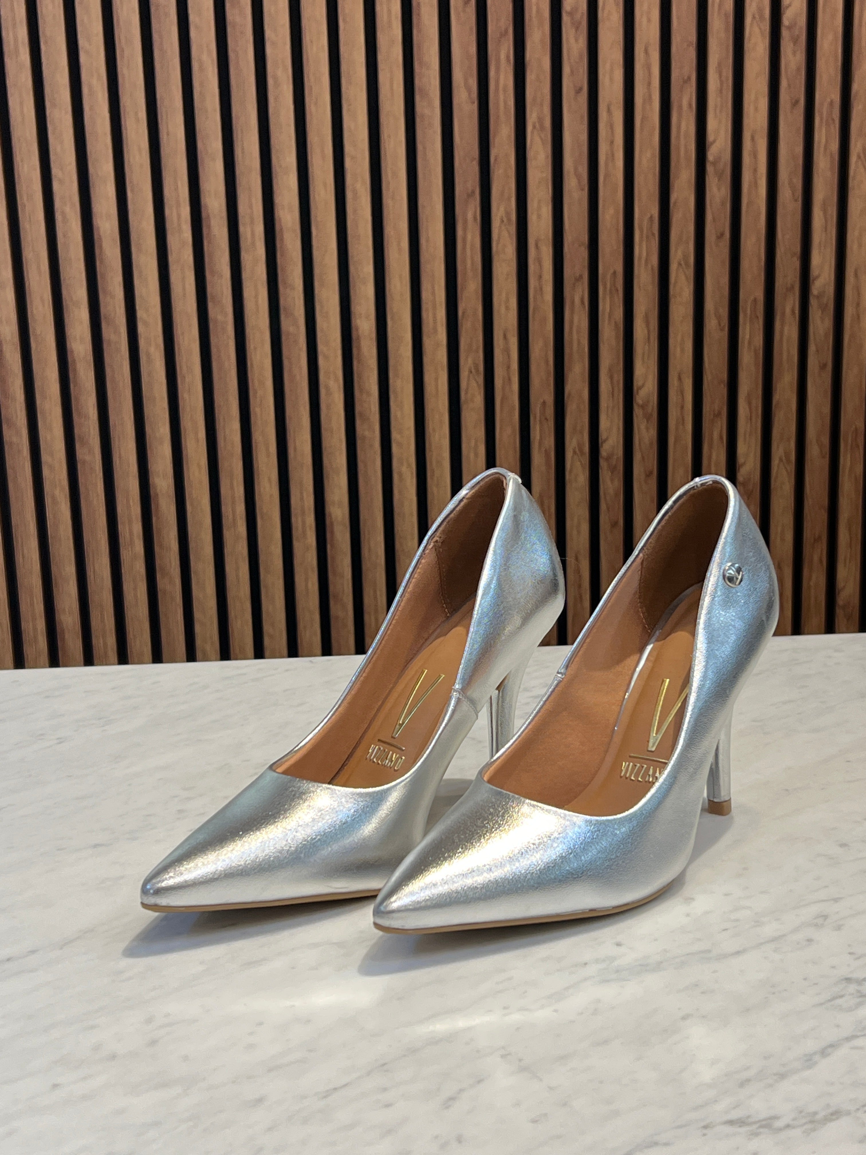 Scarpin Pelica Vizzano Silver