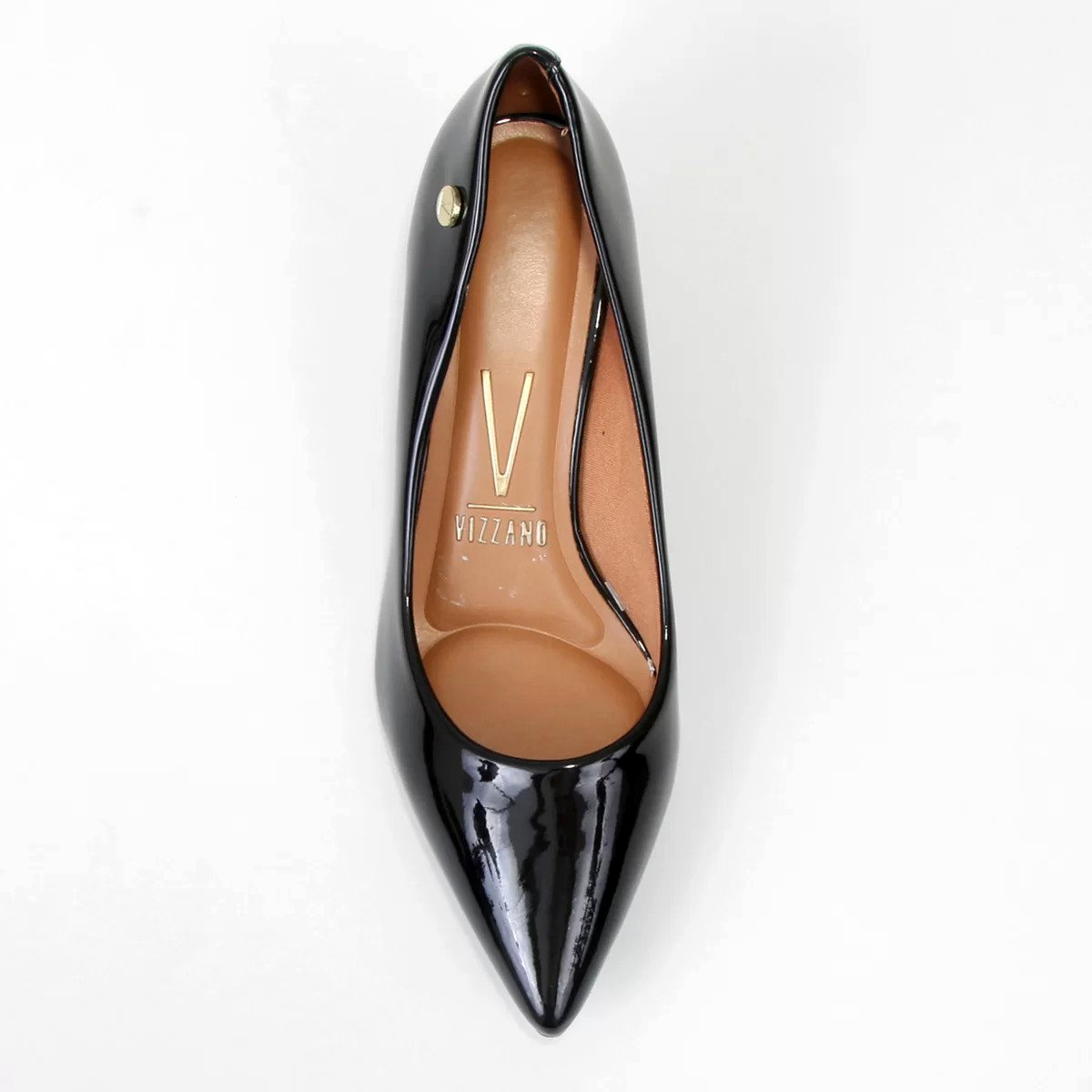 Scarpin Verniz Vizzano Black