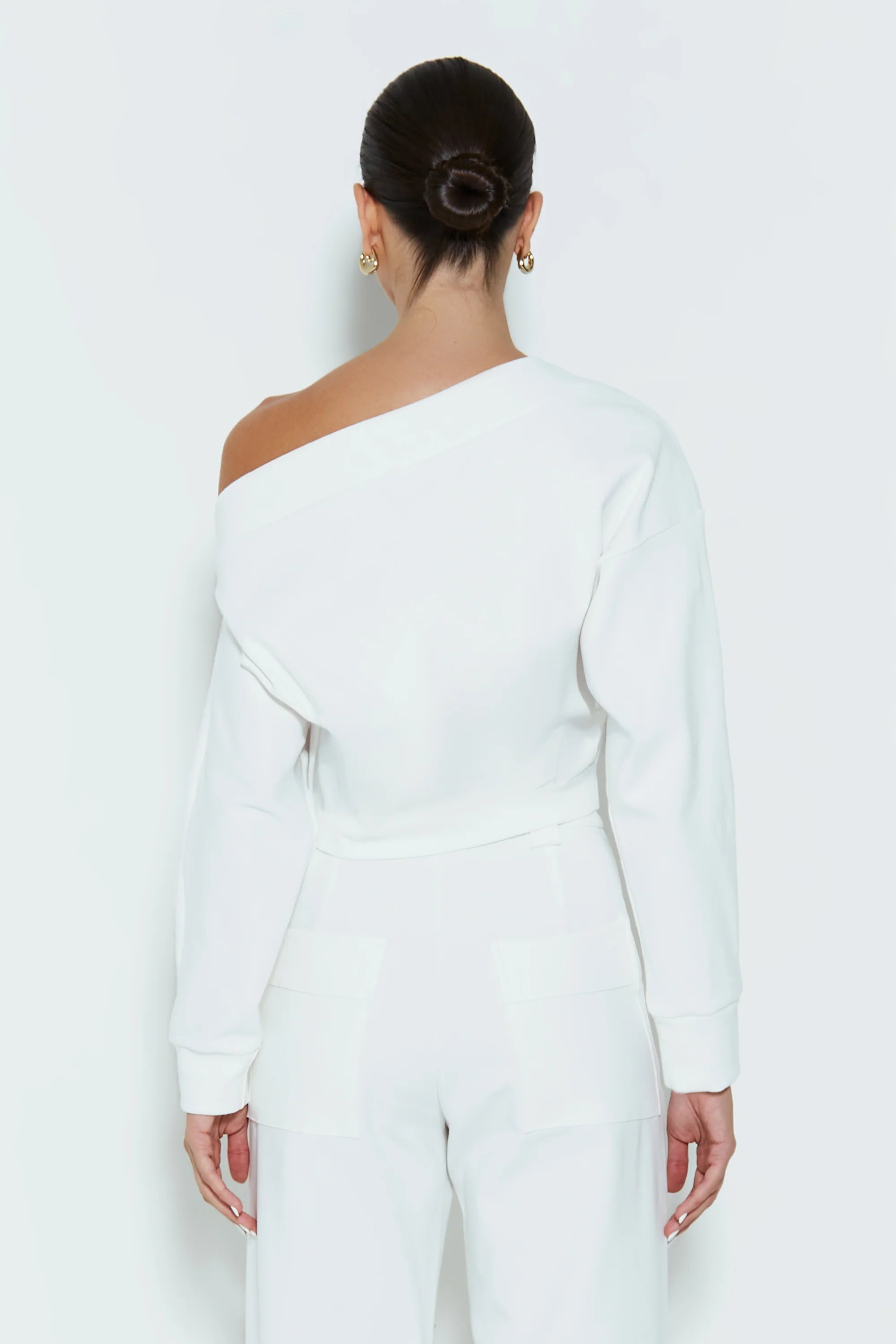 Long Sleeve off shoulder blouse