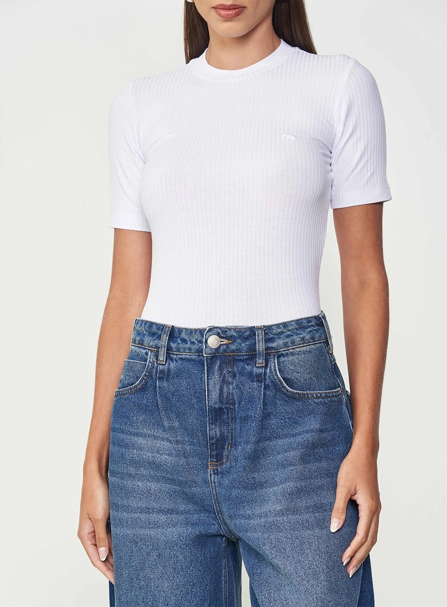 Ribbed Blouse