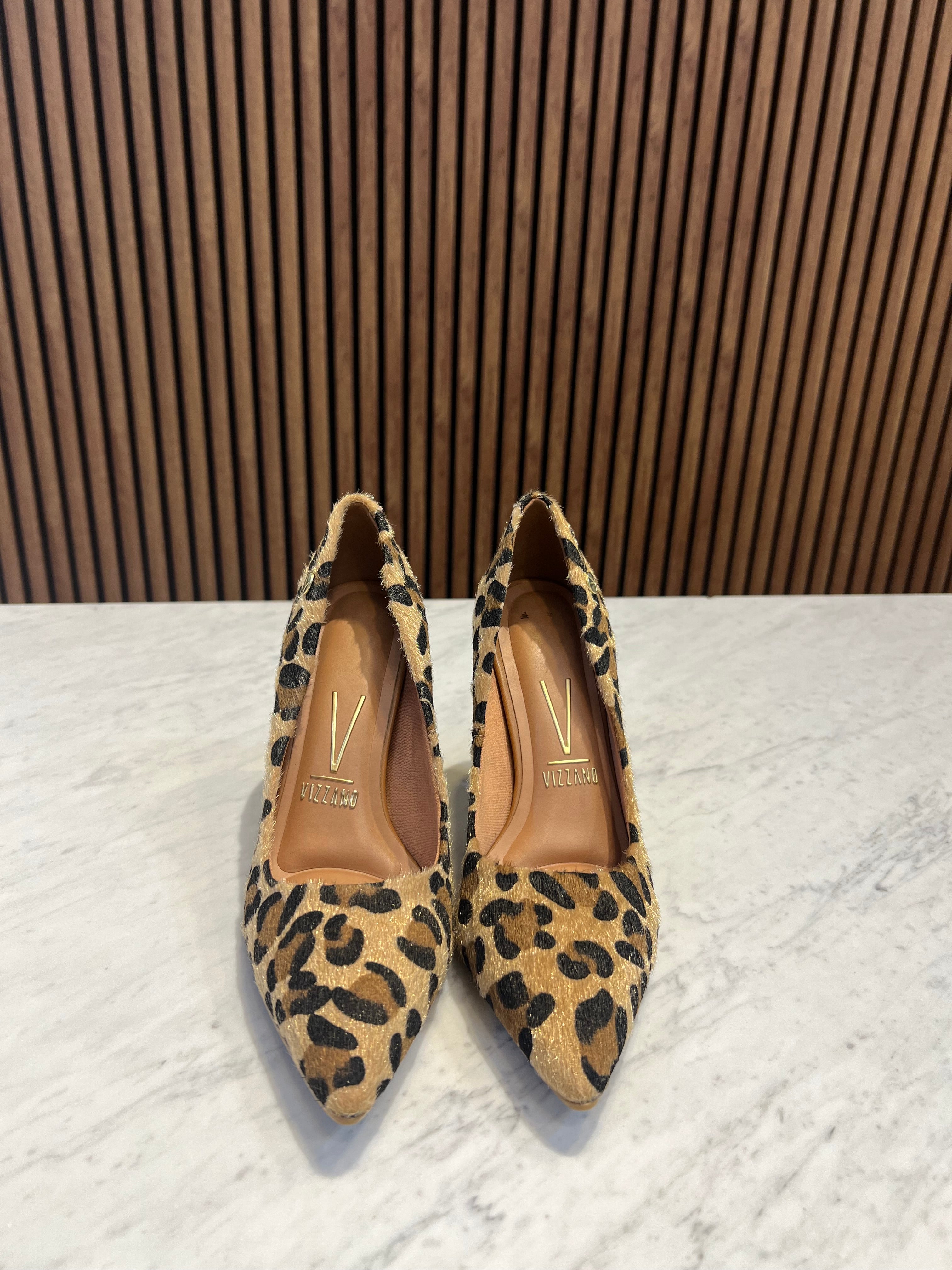 Scarpin Pelica Vizzano Animal Print