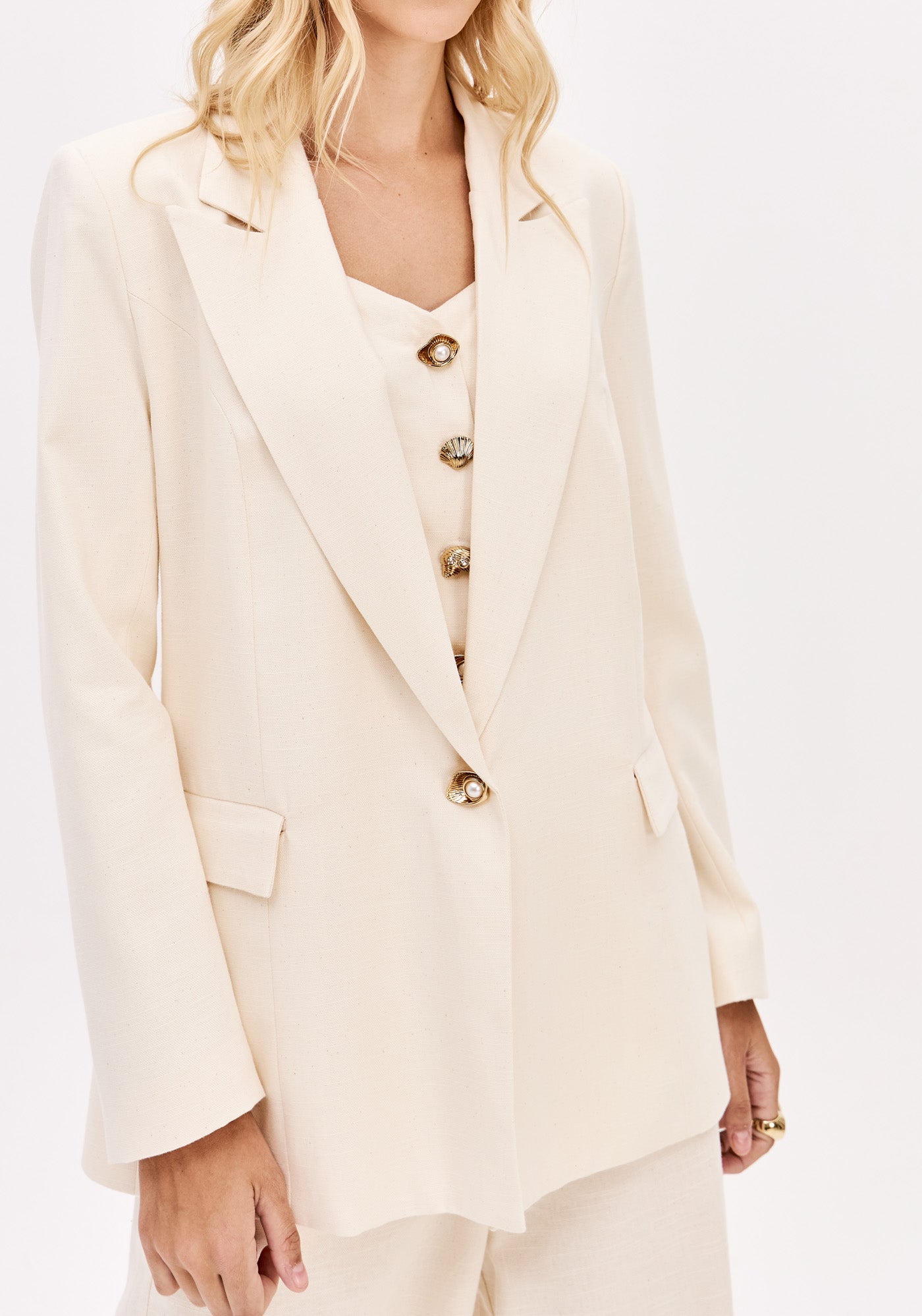 Blazer Transpassed Long Sleeve