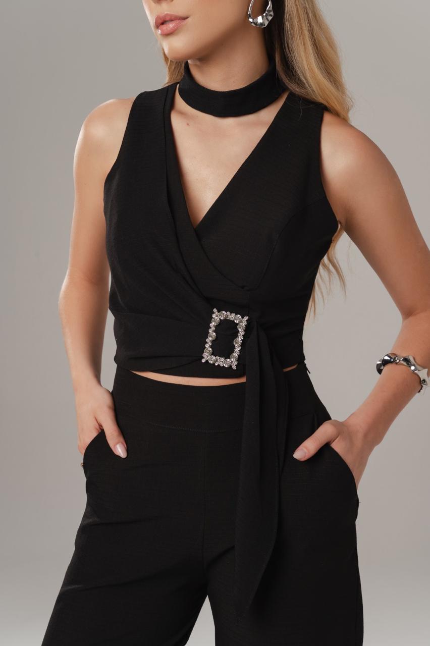 2 Piece Set Pants and Blouse
