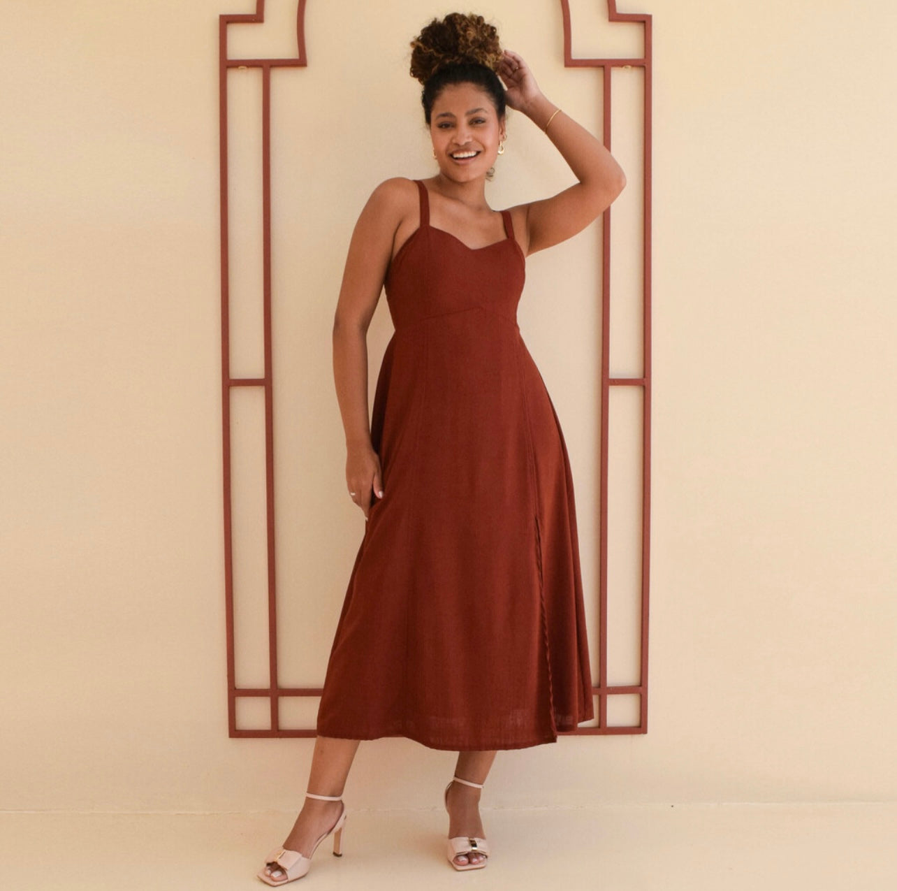 Leide Dress Brown