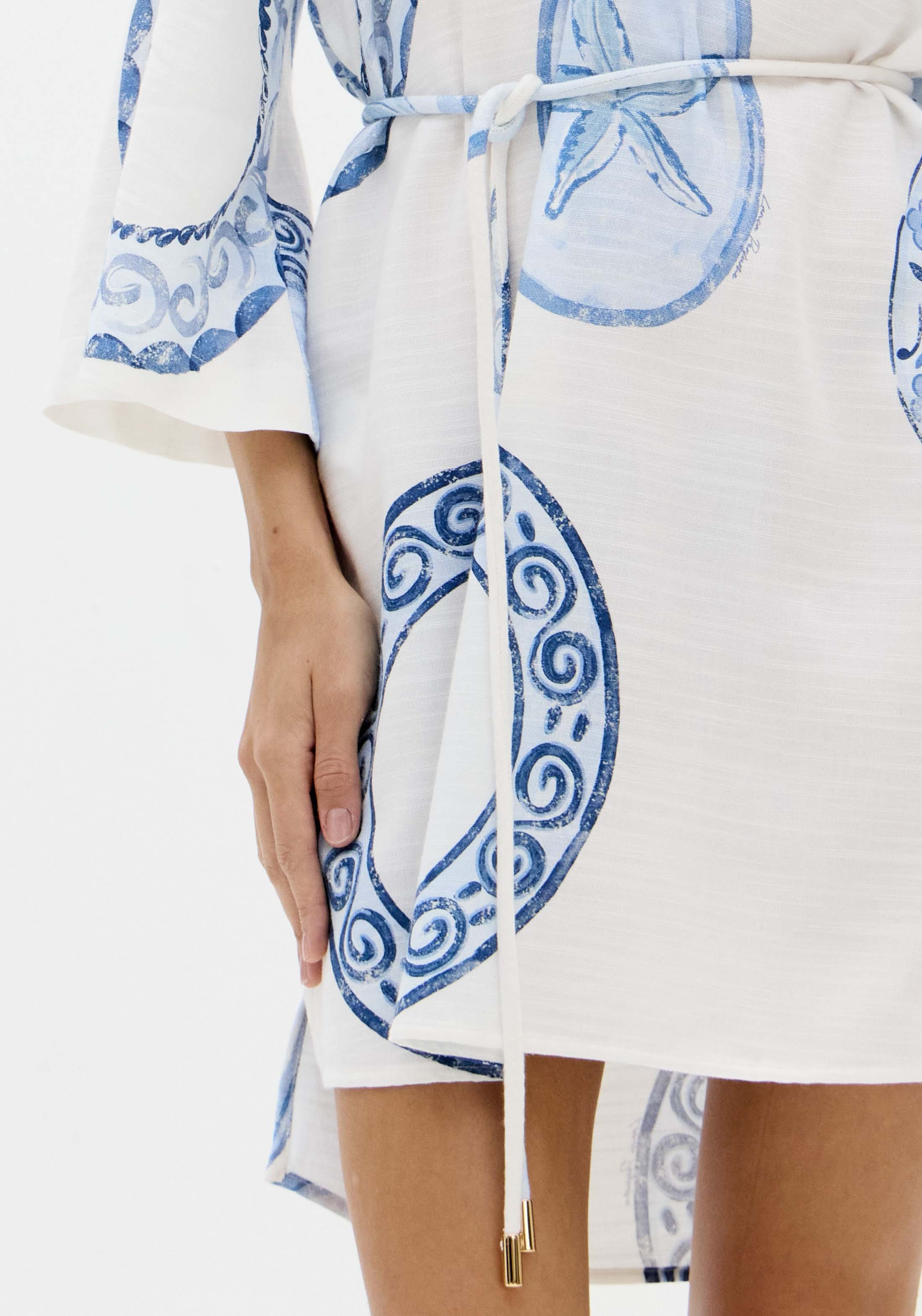 Dress Short Half Sleeve Printed