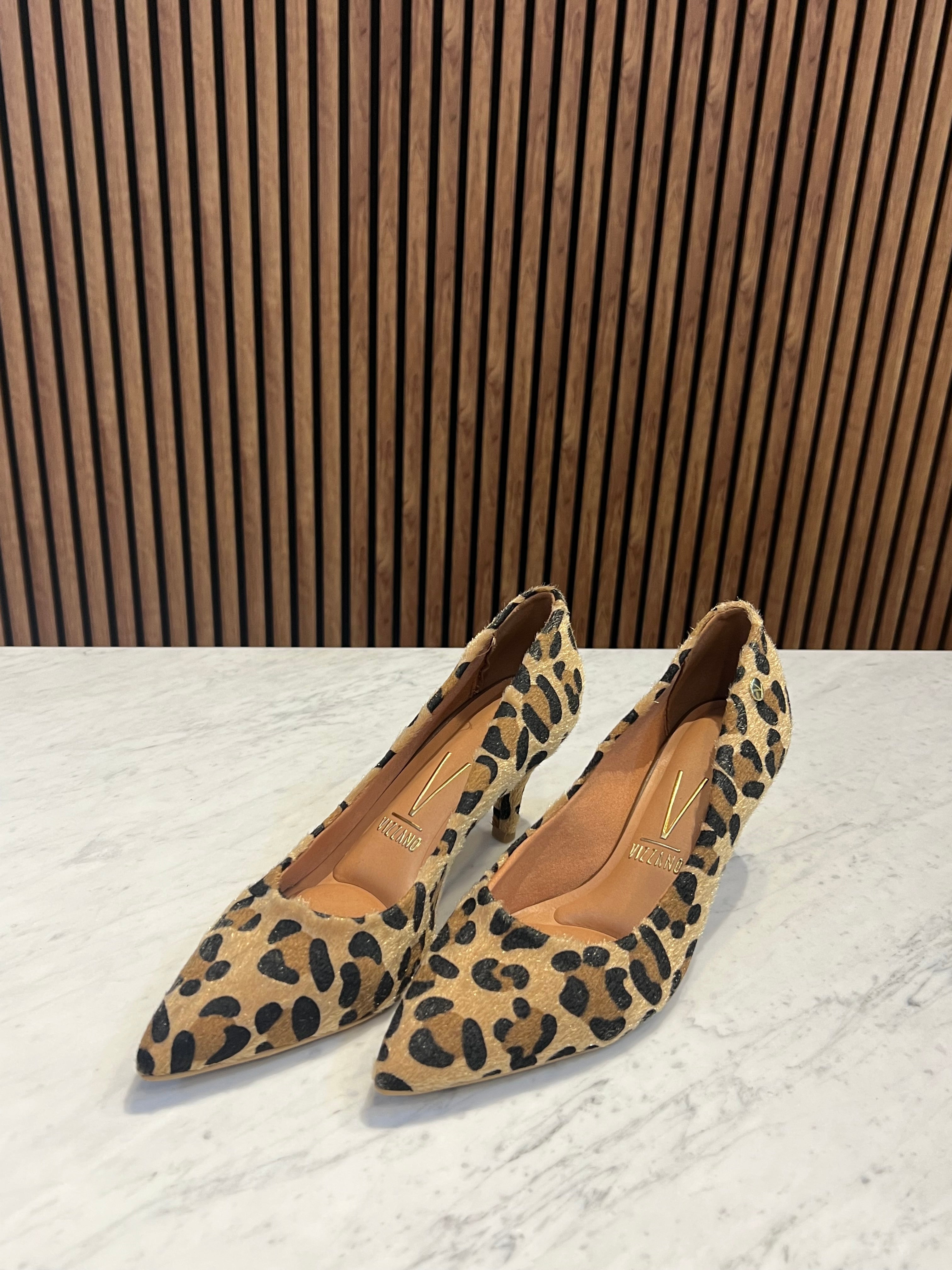 Scarpin Pelica Vizzano Animal Print