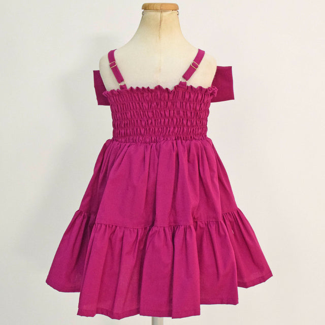 Juju Children’s Dress Fúcsia