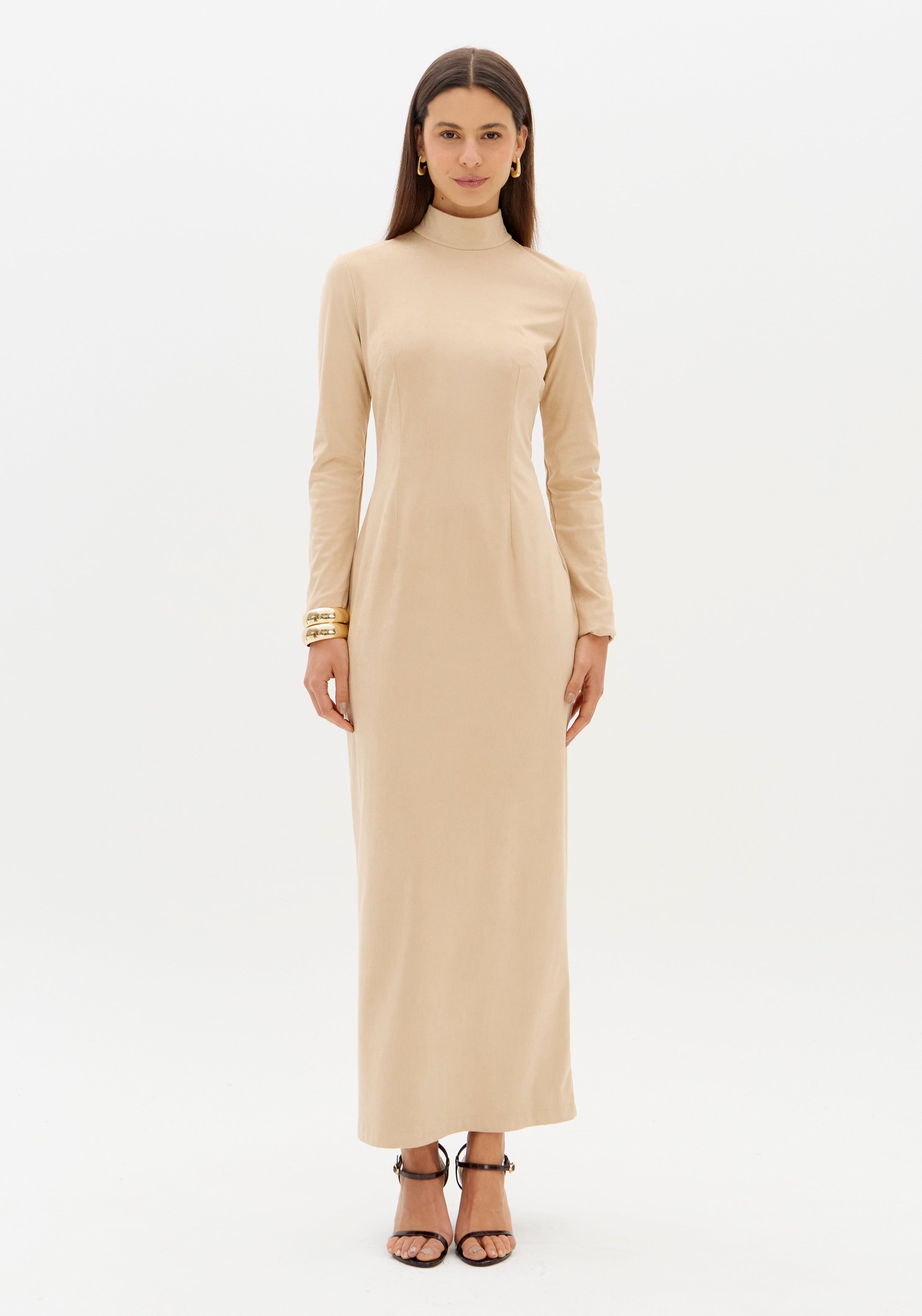 Suede Dress