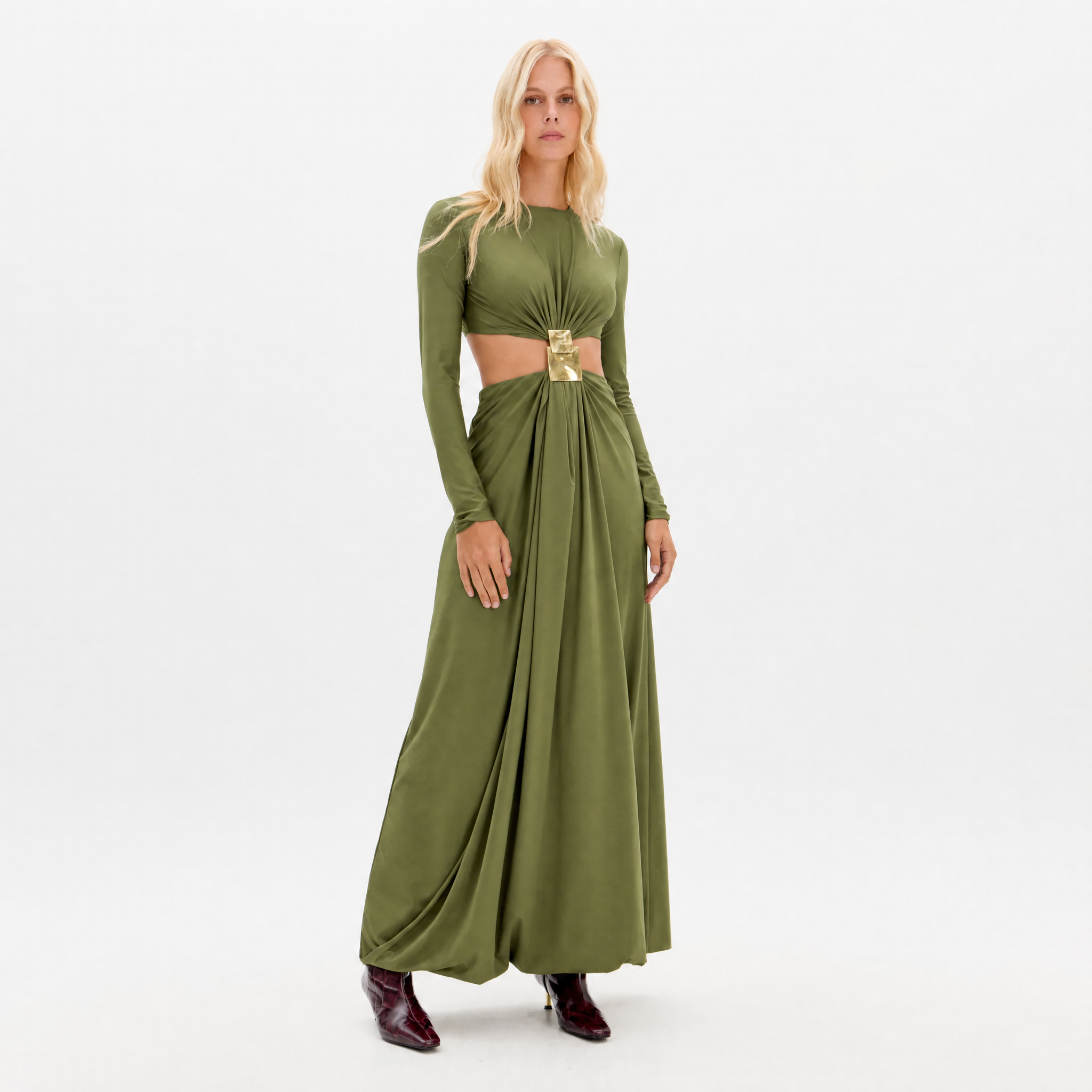 Long Dress With Cut Out