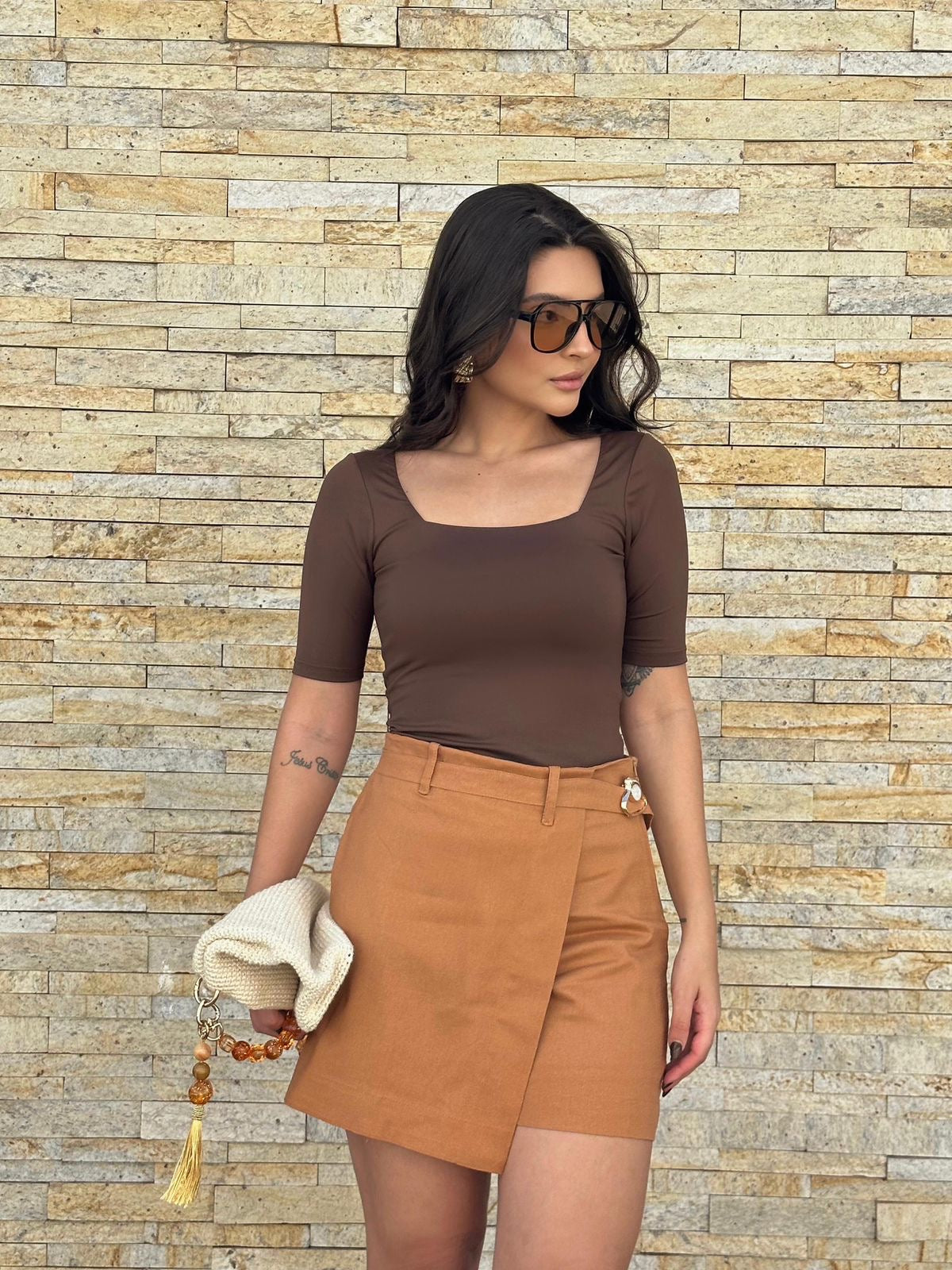 Blouse Fabiana Brown