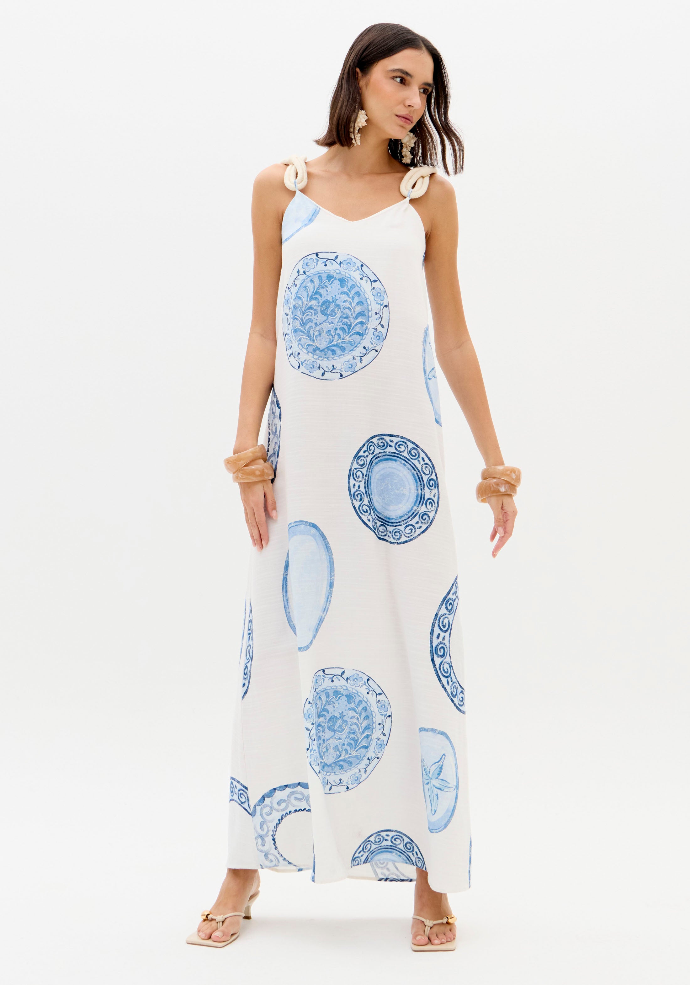Dress Long Printed