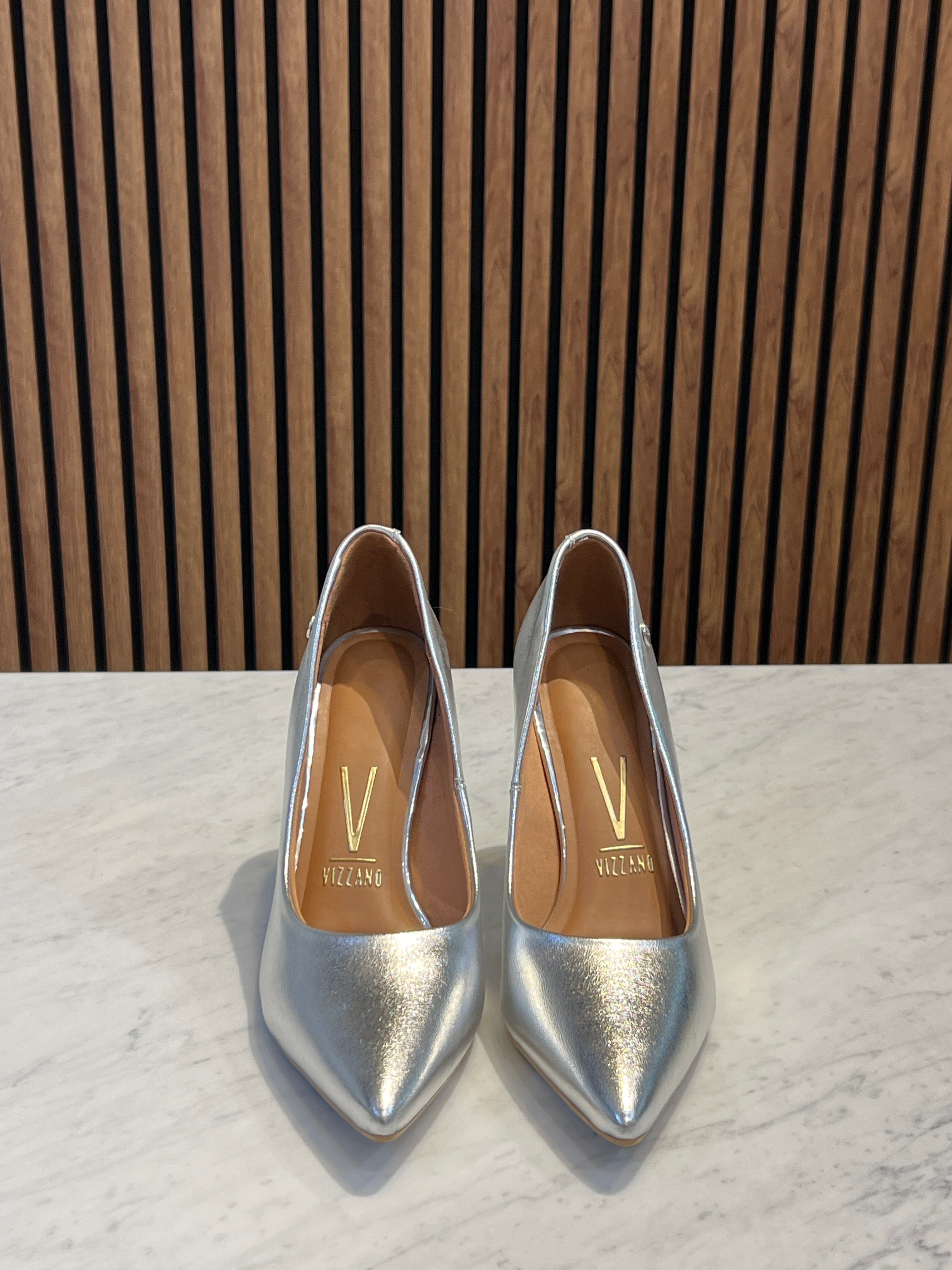Scarpin Pelica Vizzano Silver