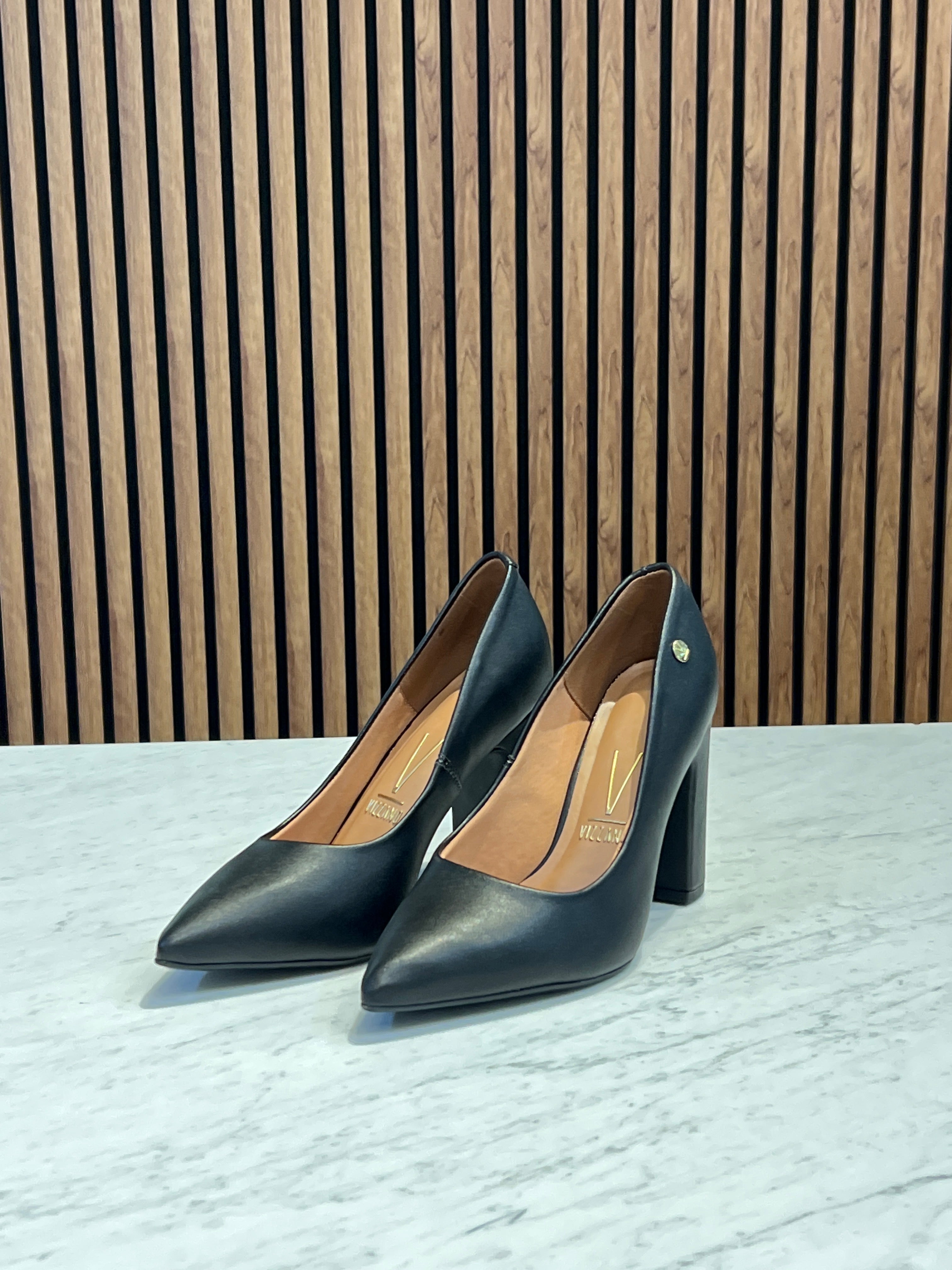 Scarpin Pelica Vizzano Block Black