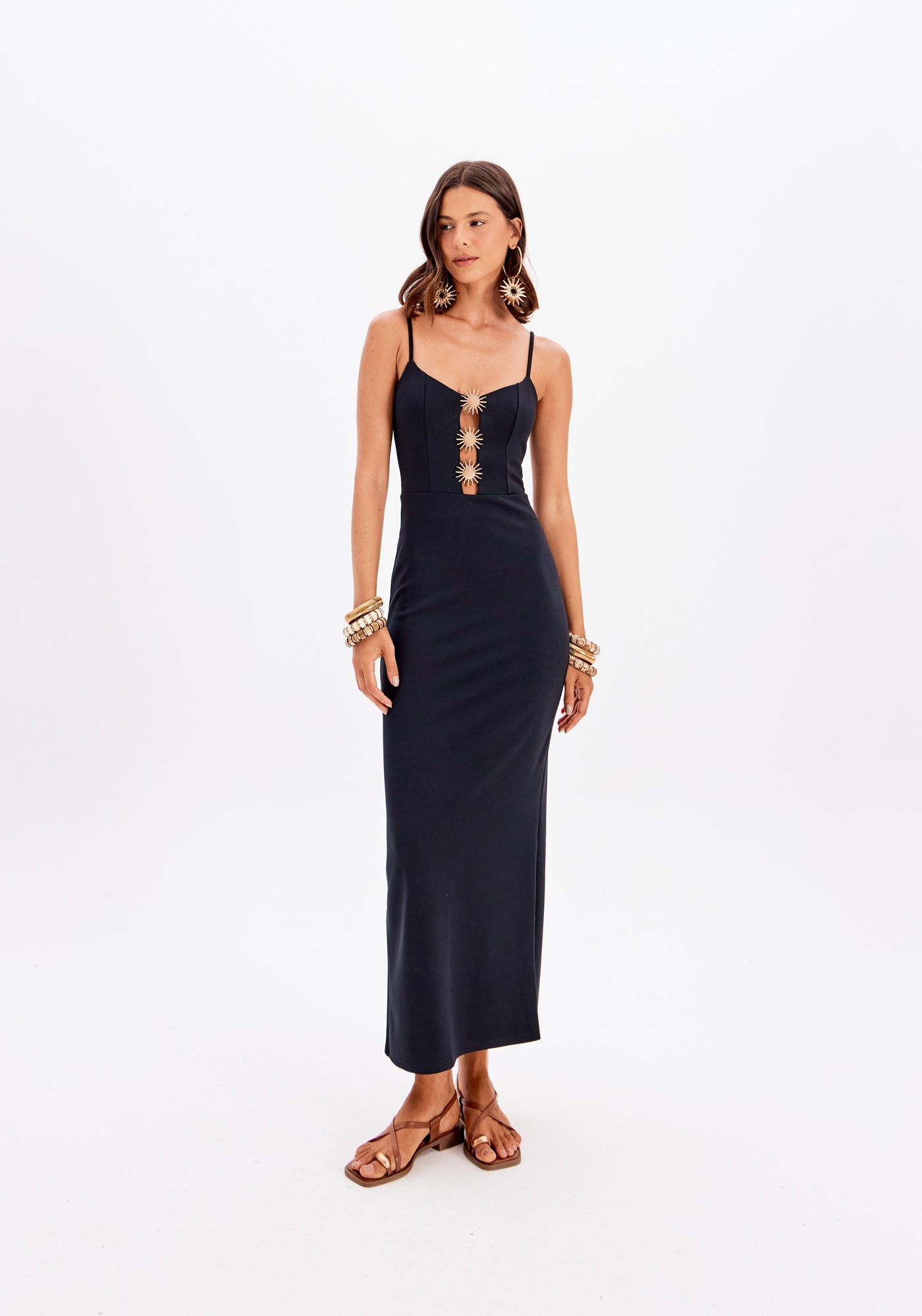 Dress Super Mídi With Tied