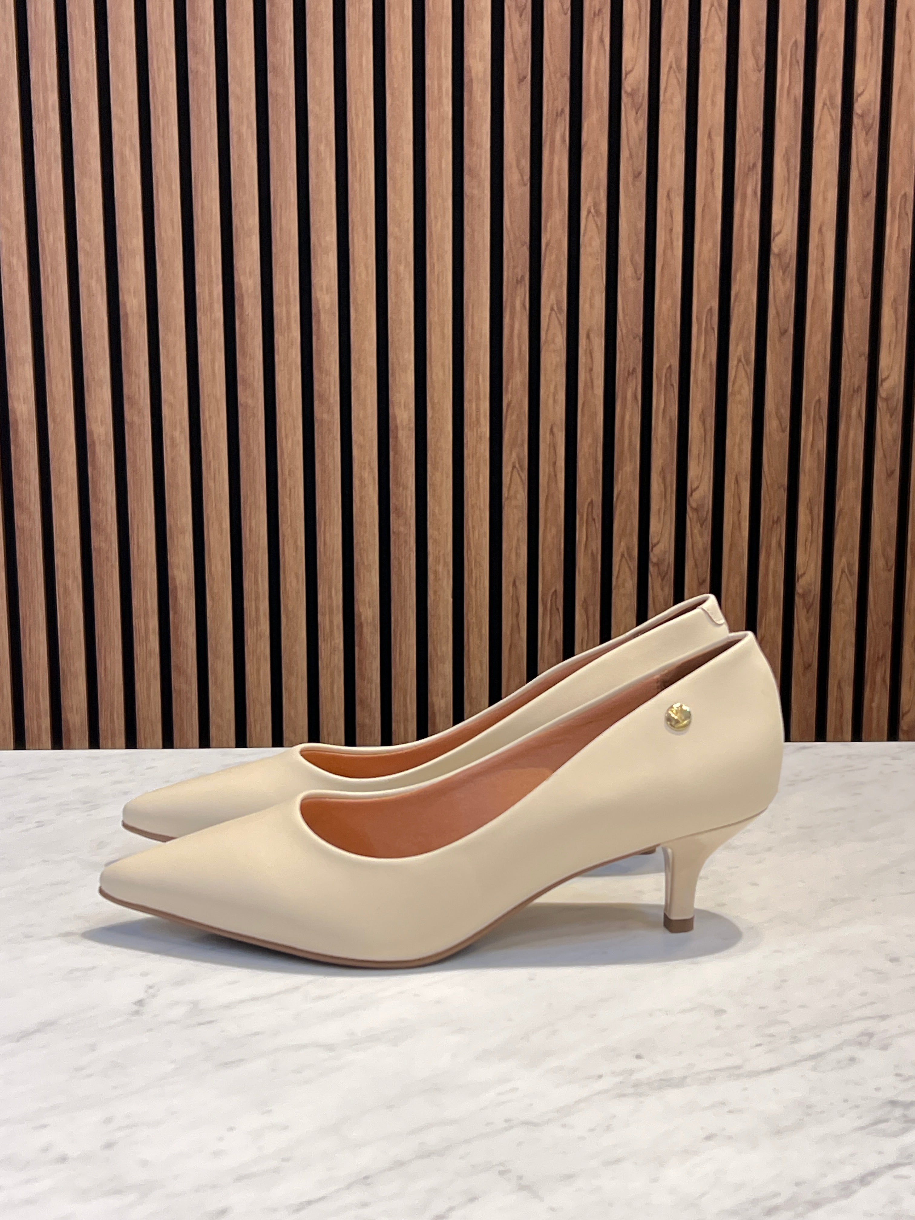 Scarpin Pelica Vizzano Cream
