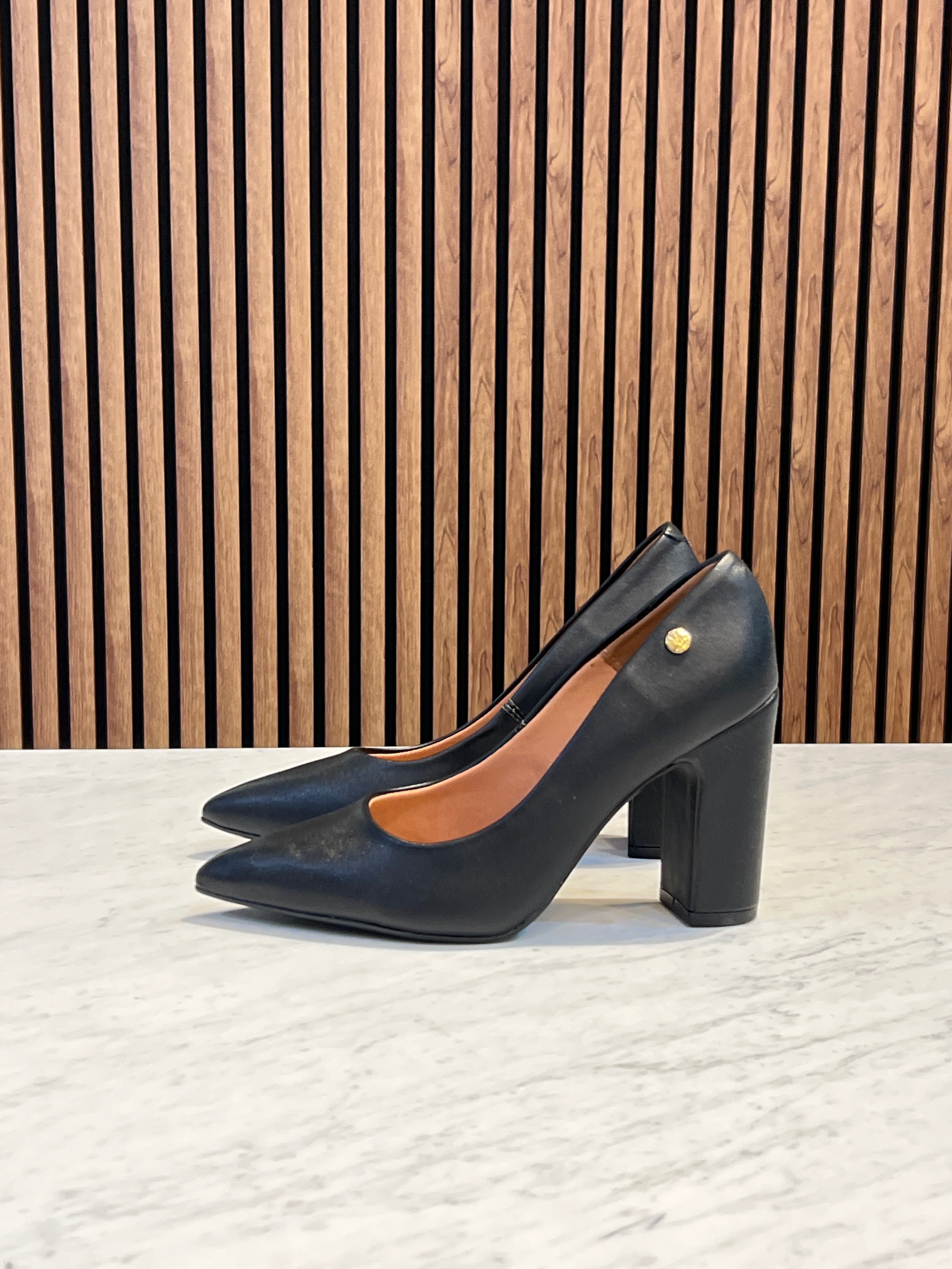 Scarpin Pelica Vizzano Block Black