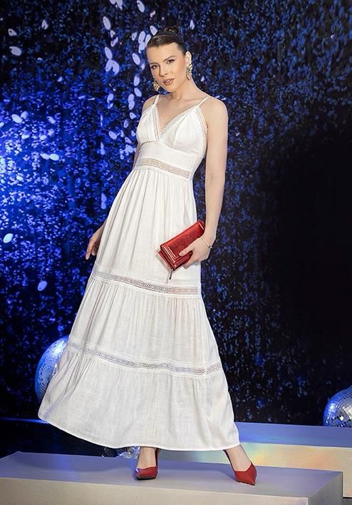 Long Lace Dress