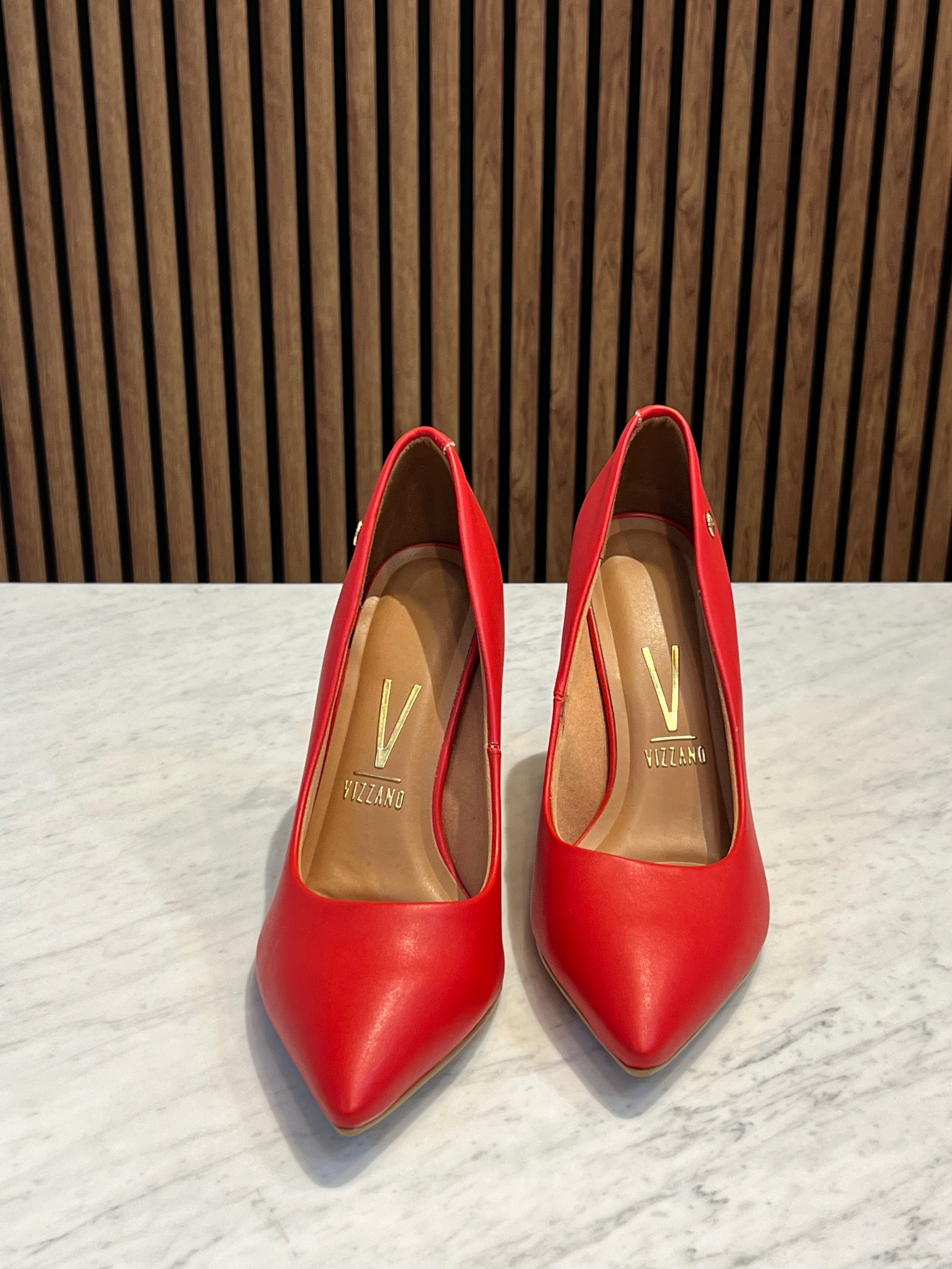 Scarpin Pelica Vizzano Block Red