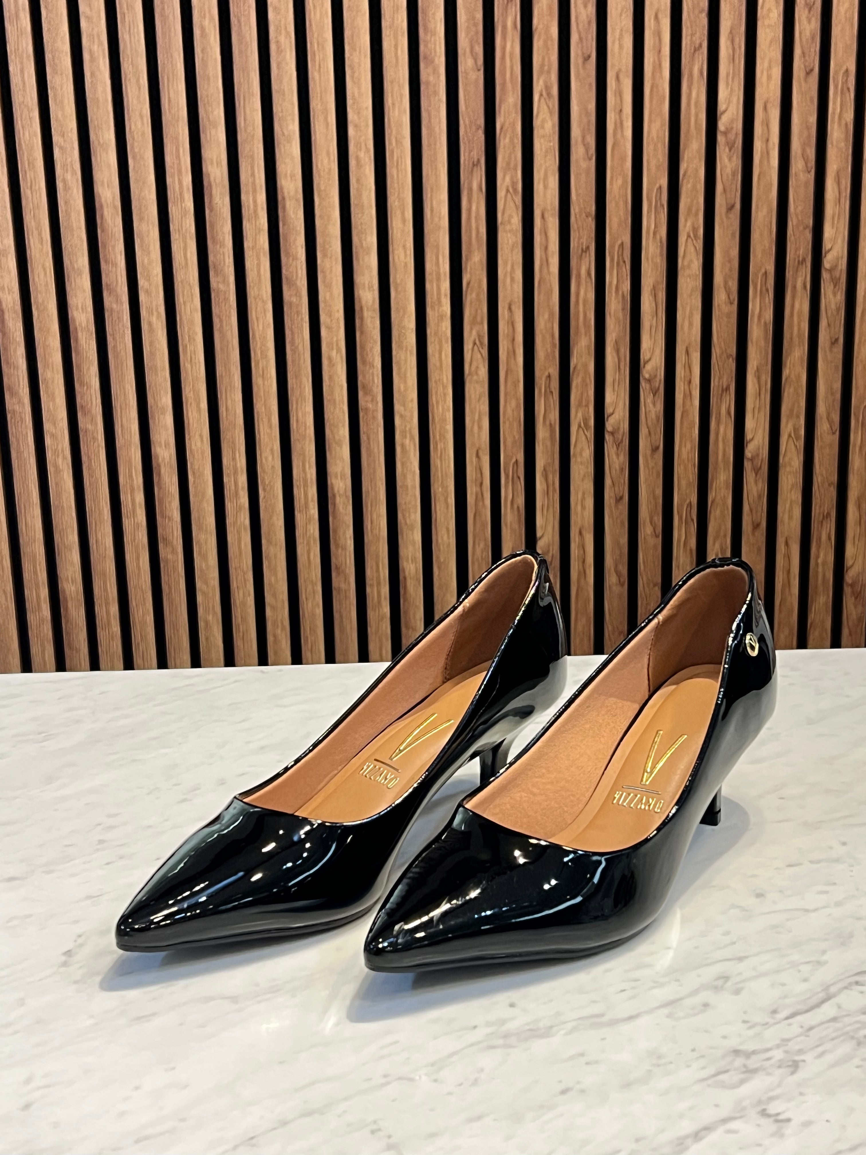 Scarpin Verniz Vizzano Black