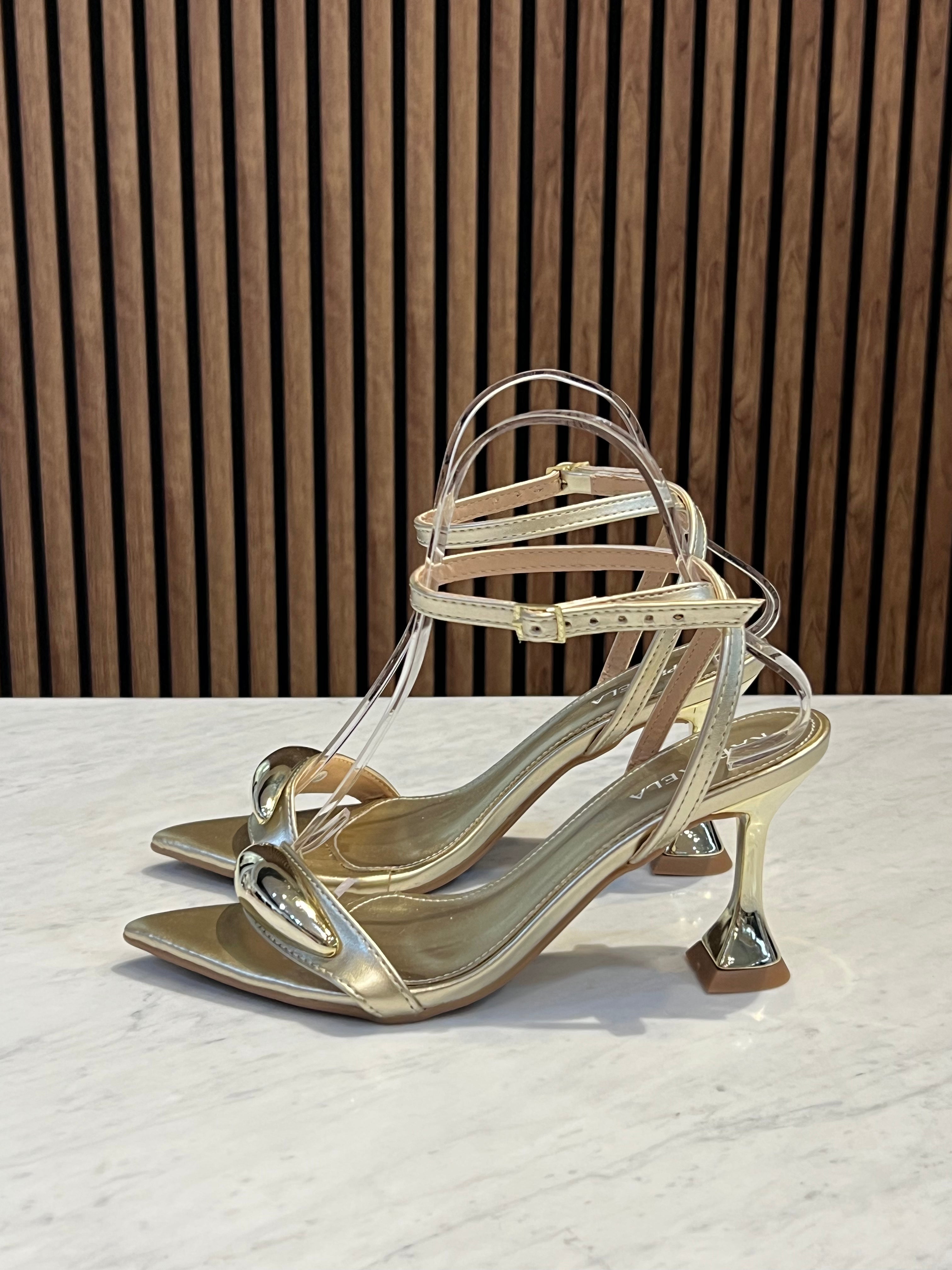 Sandal Raphaela Metallic Gold